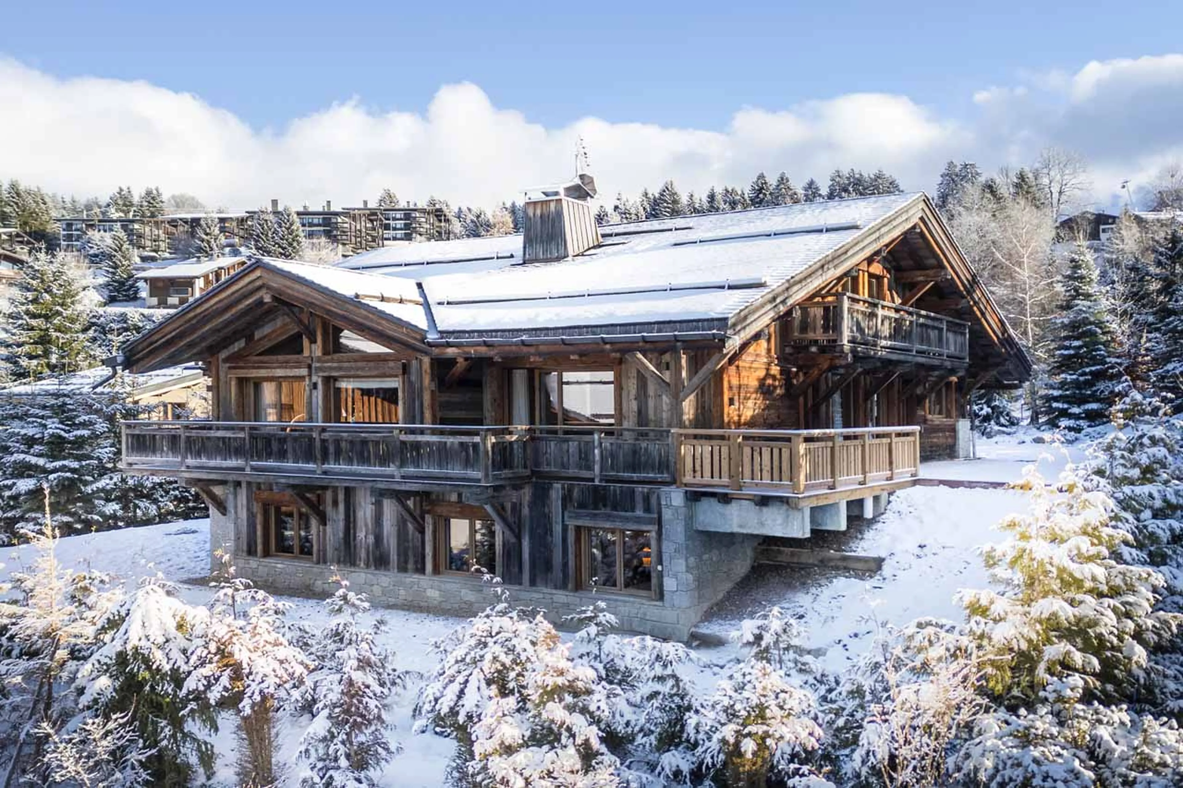 Exterior at Chalet Impala in Megeve