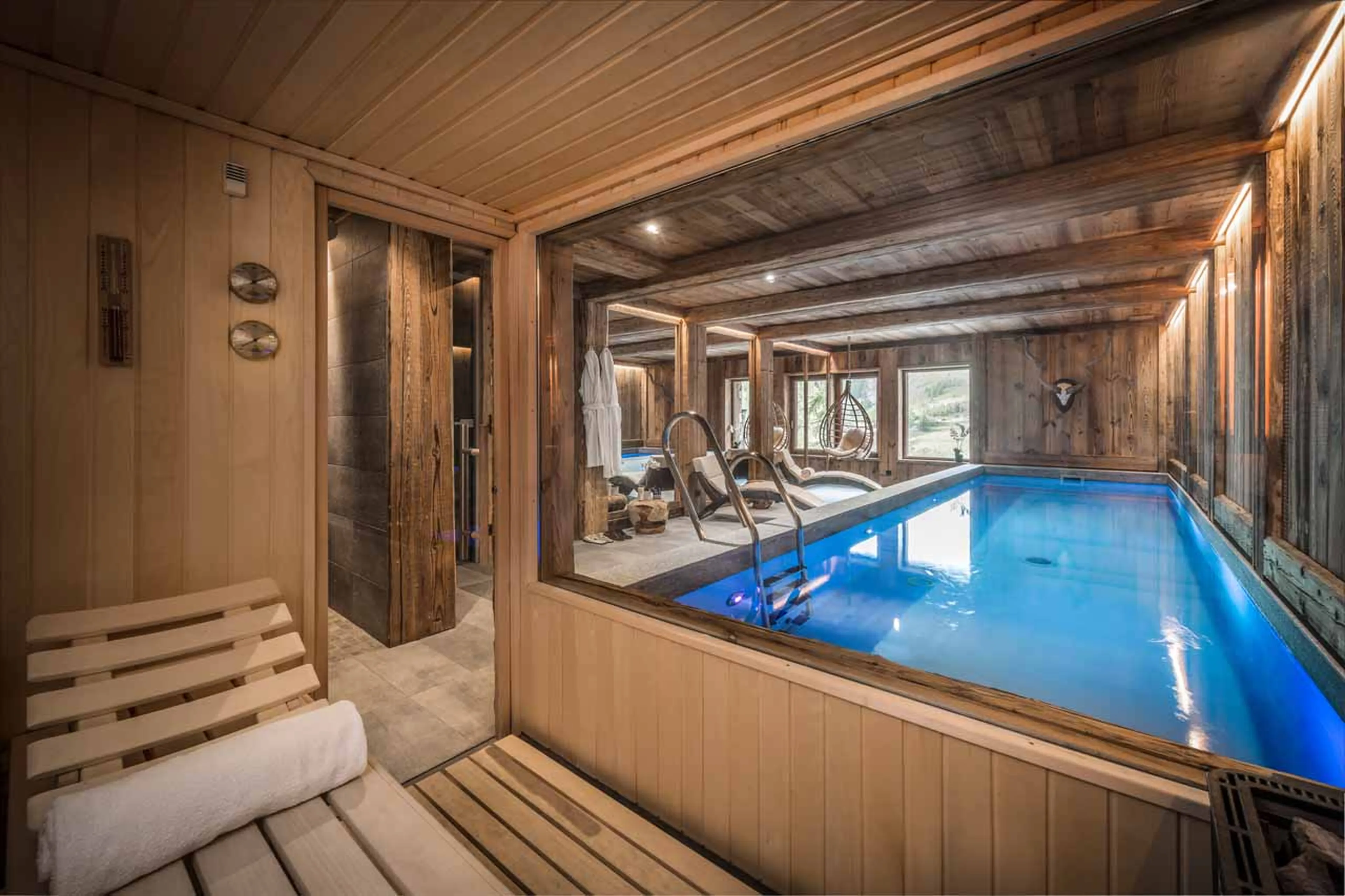 Sauna at Chalet Inoko in Val d'Isere