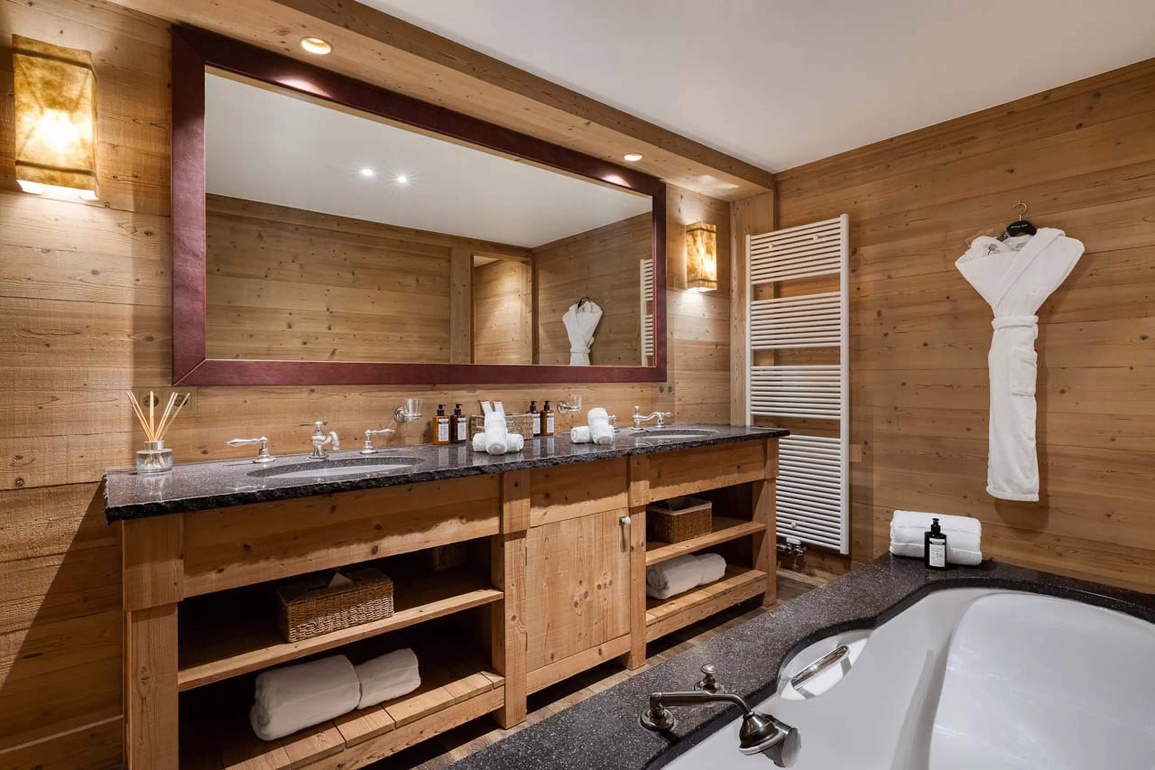 Bathroom three at Chalet Izoard in Megeve