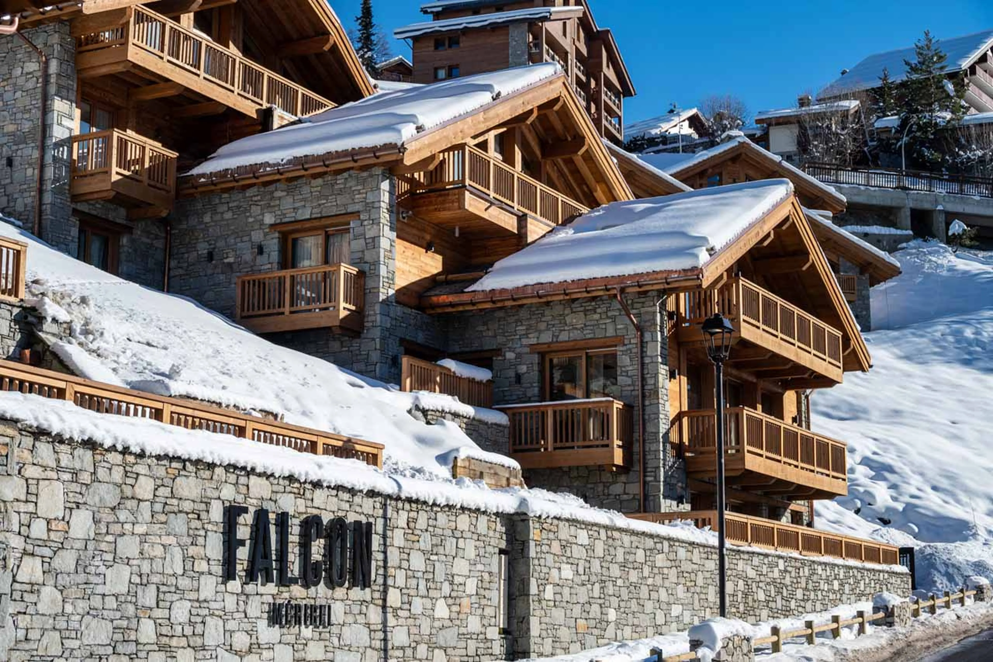 Exterior of Chalet J in Meribel