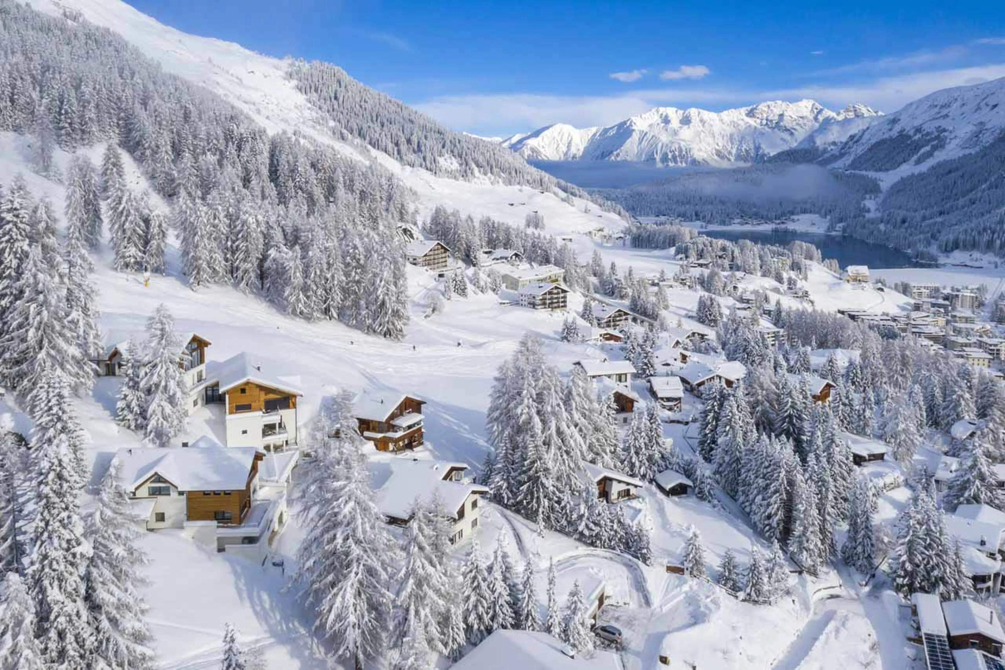 Setting of Chalet Jakobshorn in Davos