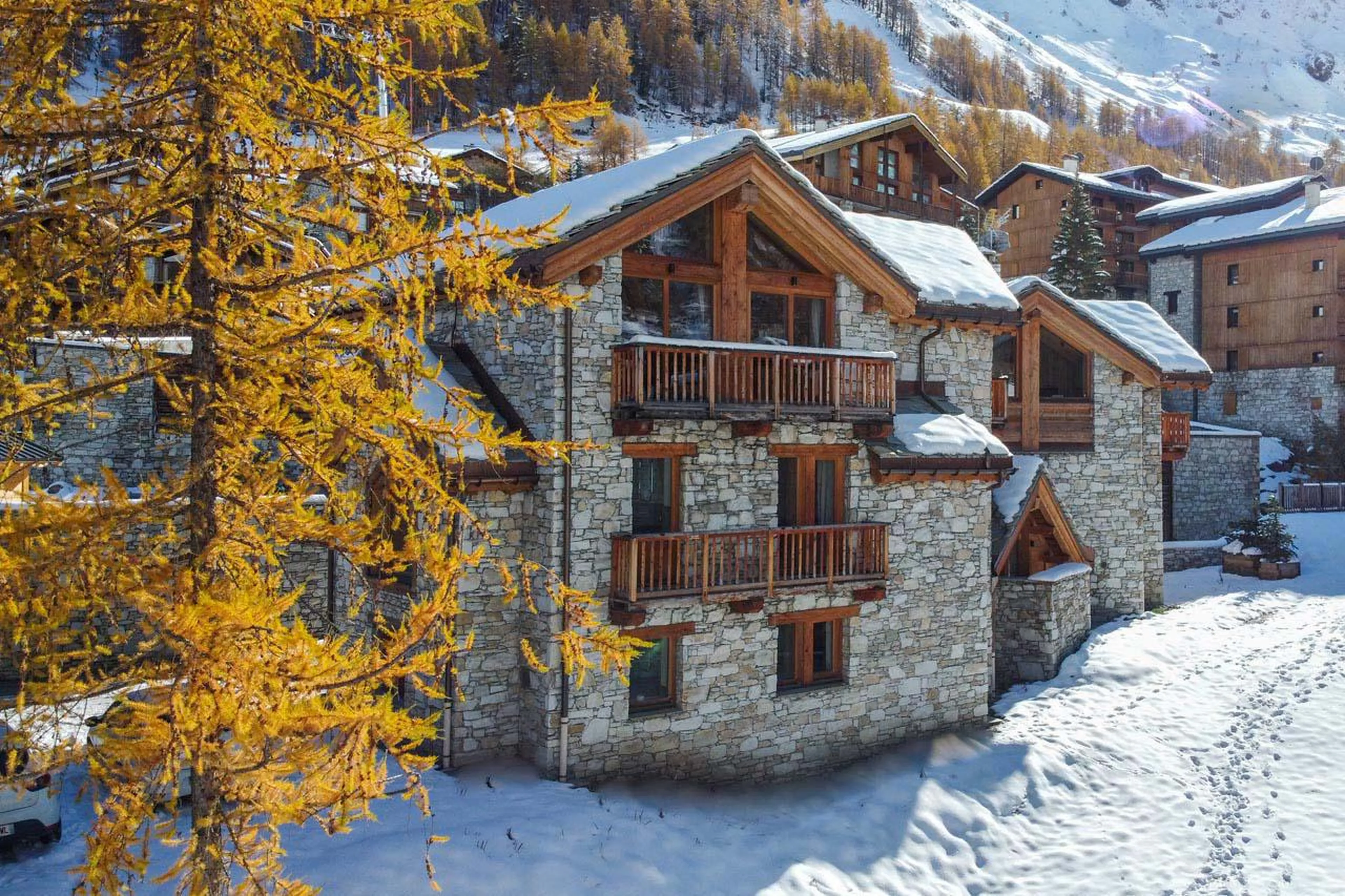 Exterior of Chalet Juno in Val d'Isere