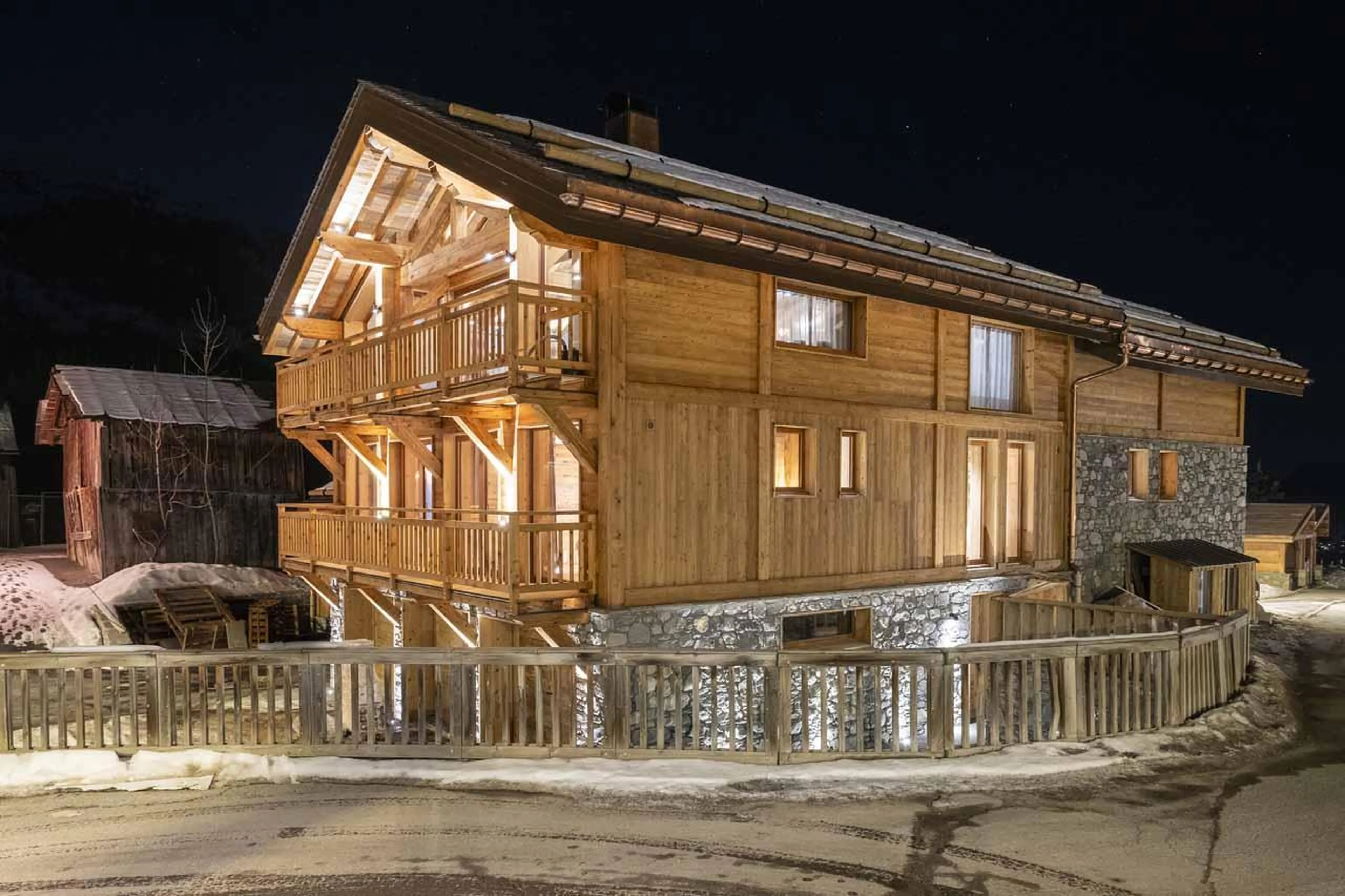 Exterior of Chalet Kalinka, Meribel
