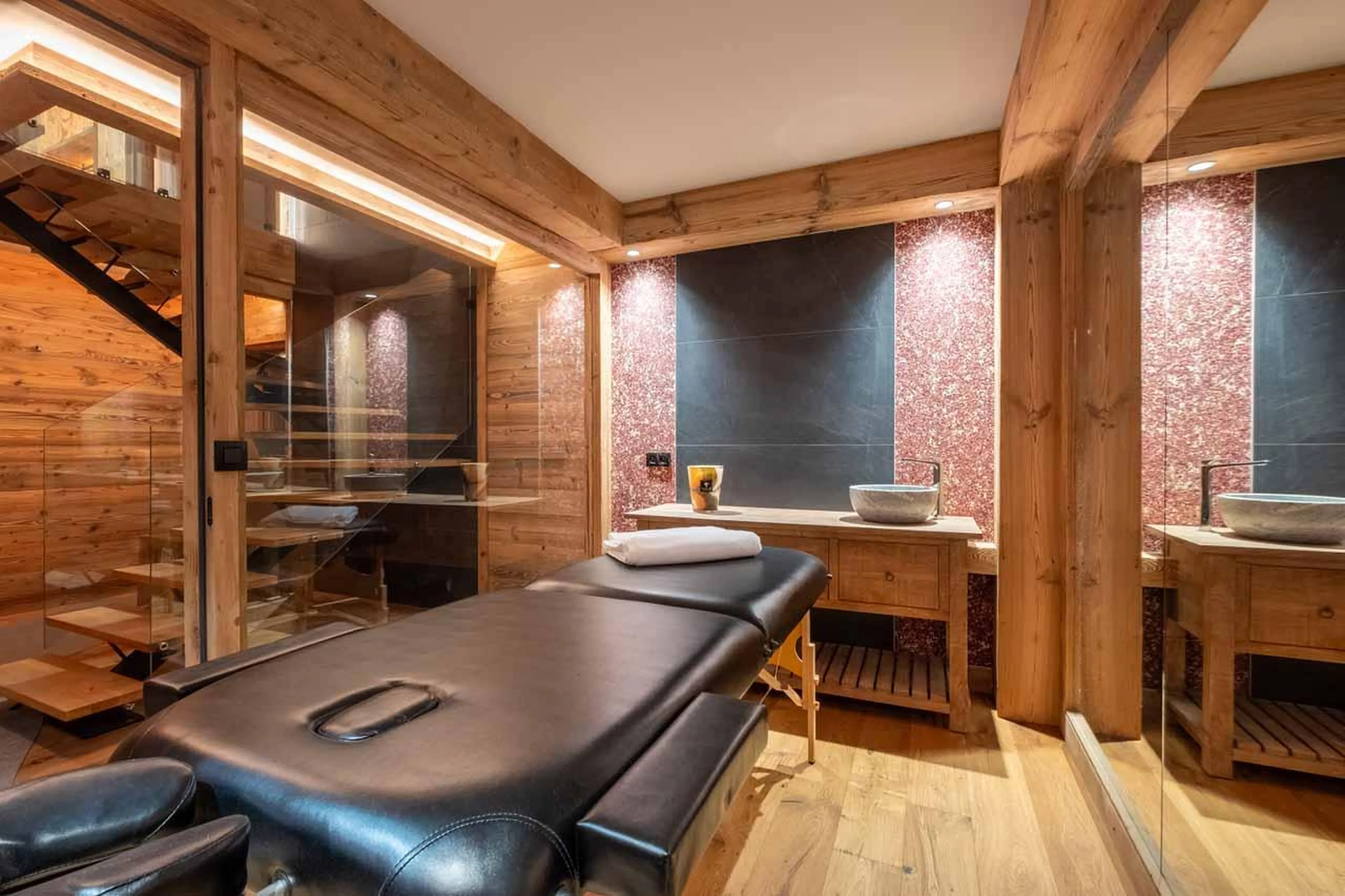 Massage room in Chalet Kalinka, Meribel