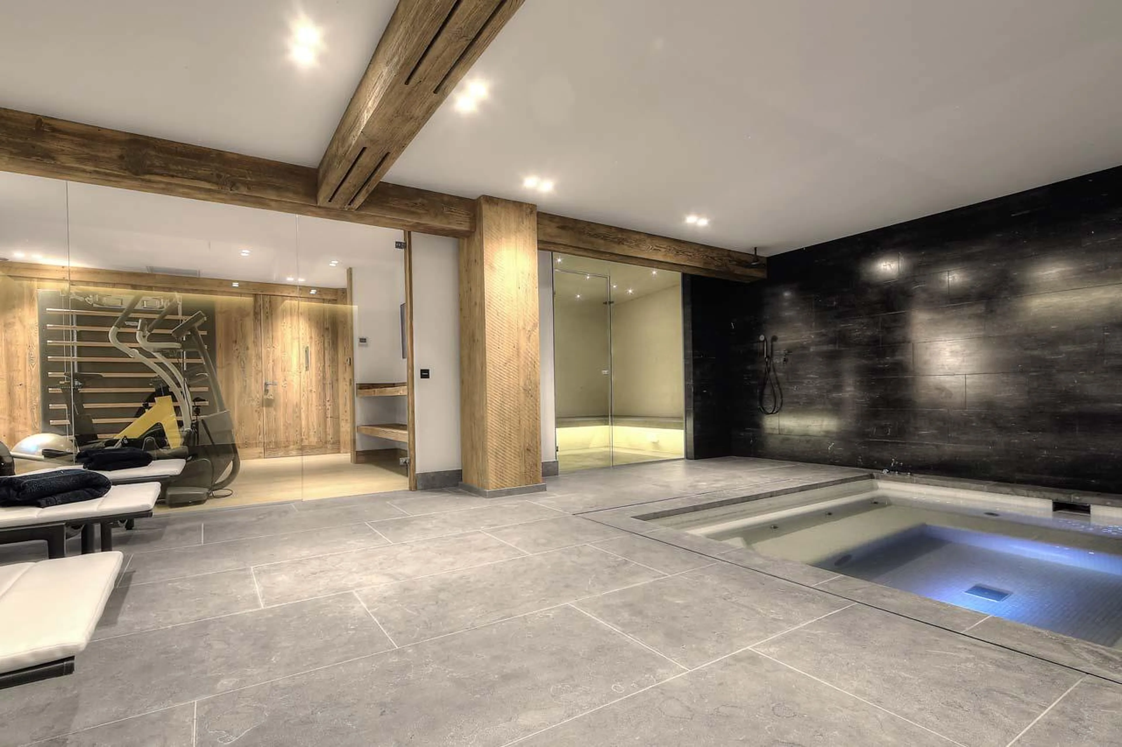 Spa at Chalet Kantaa in Megeve