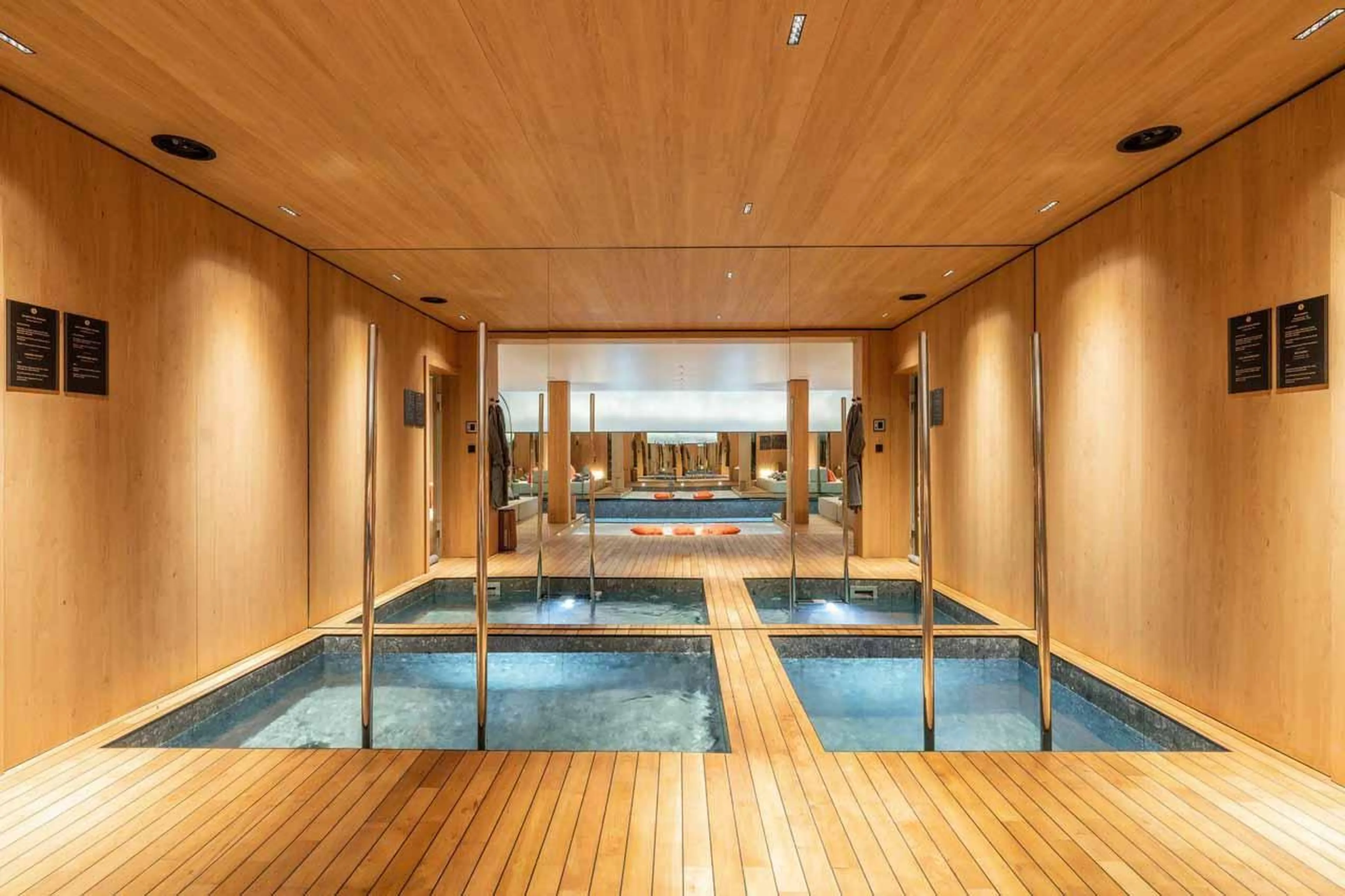 Two Japanese baths in Chalet Khoton, Courchevel Le Praz