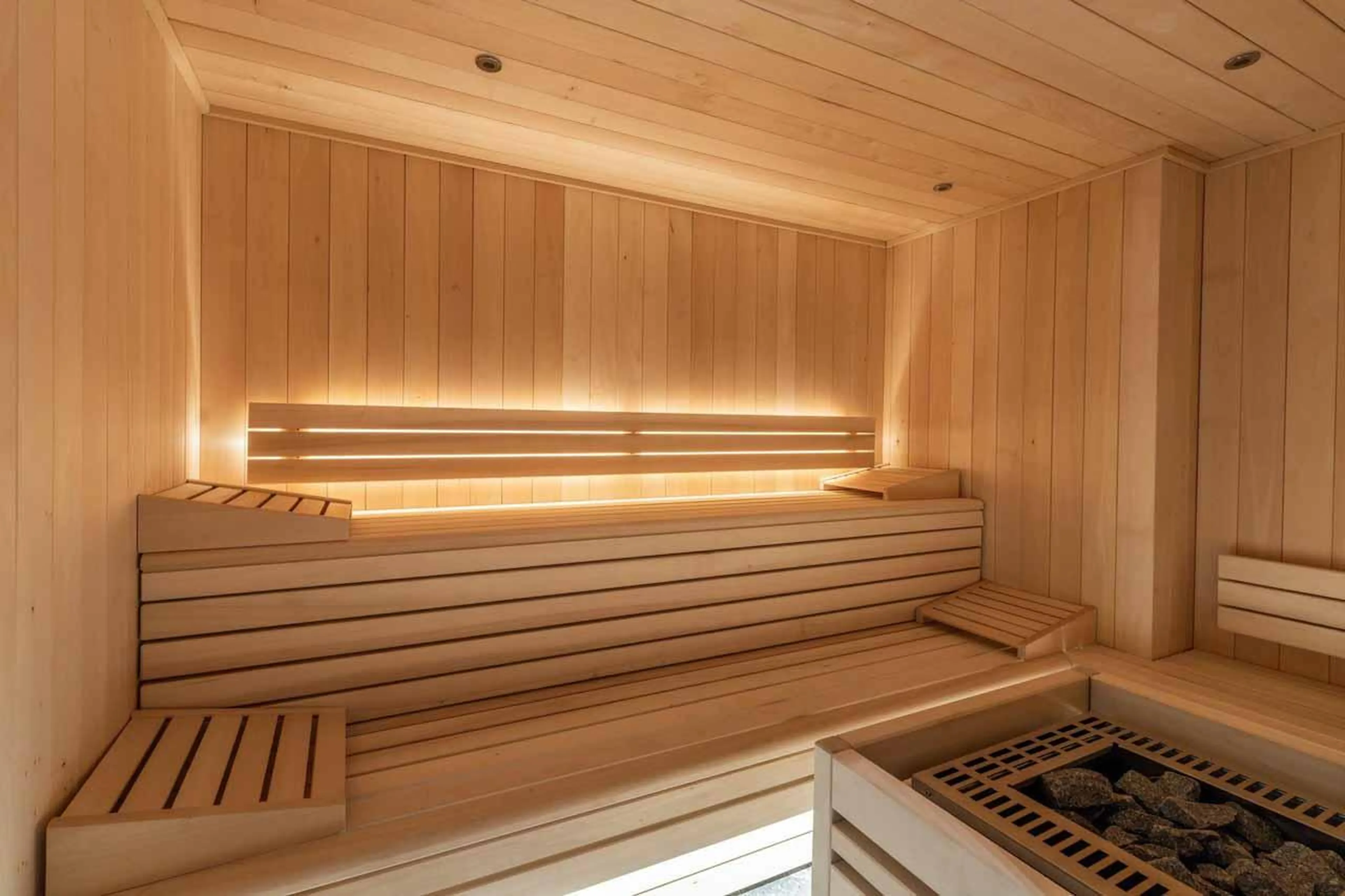 Sauna in Chalet Khoton, Courchevel Le Praz