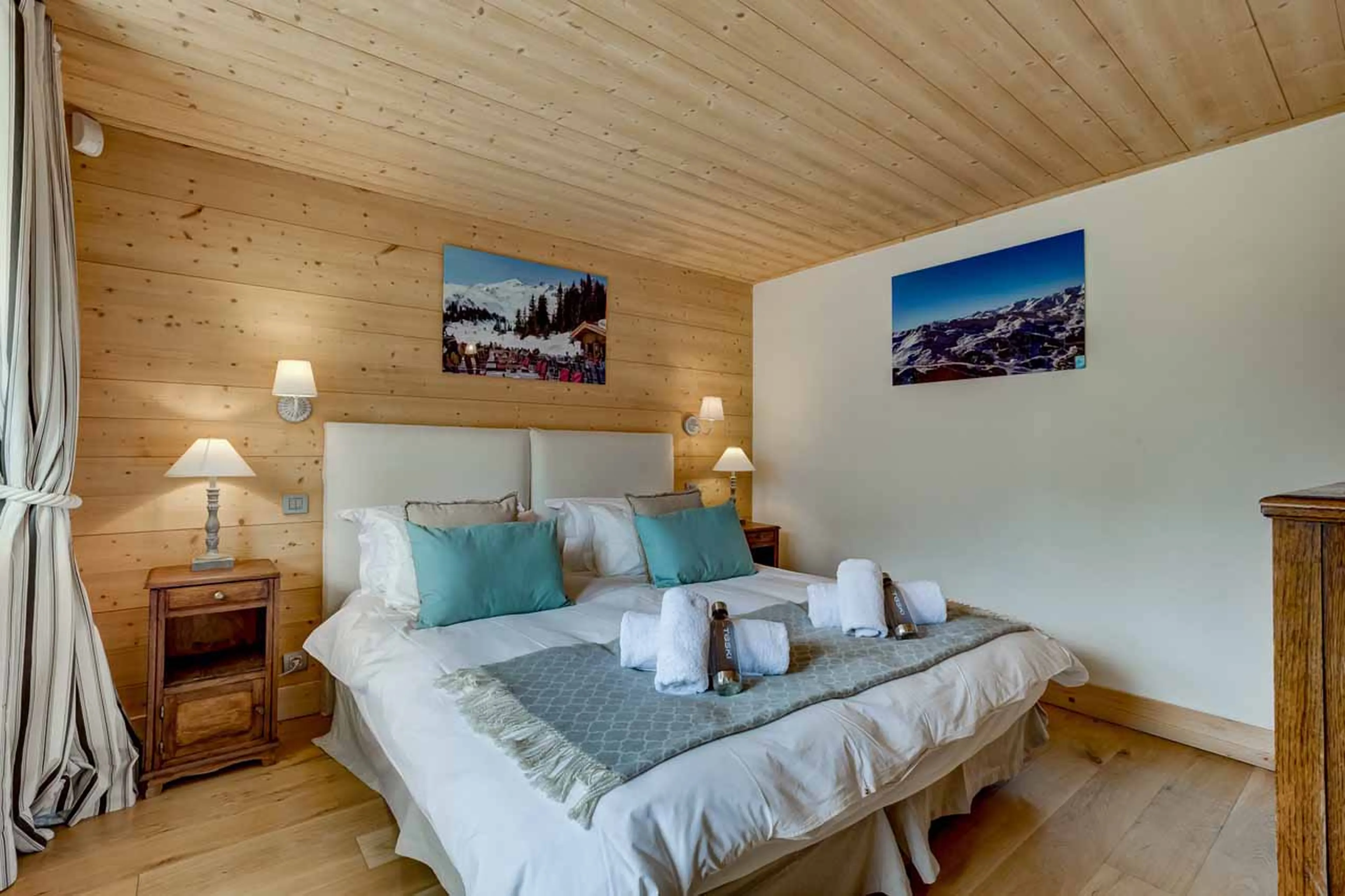 Bedroom seven at Chalet La Chouette in Meribel