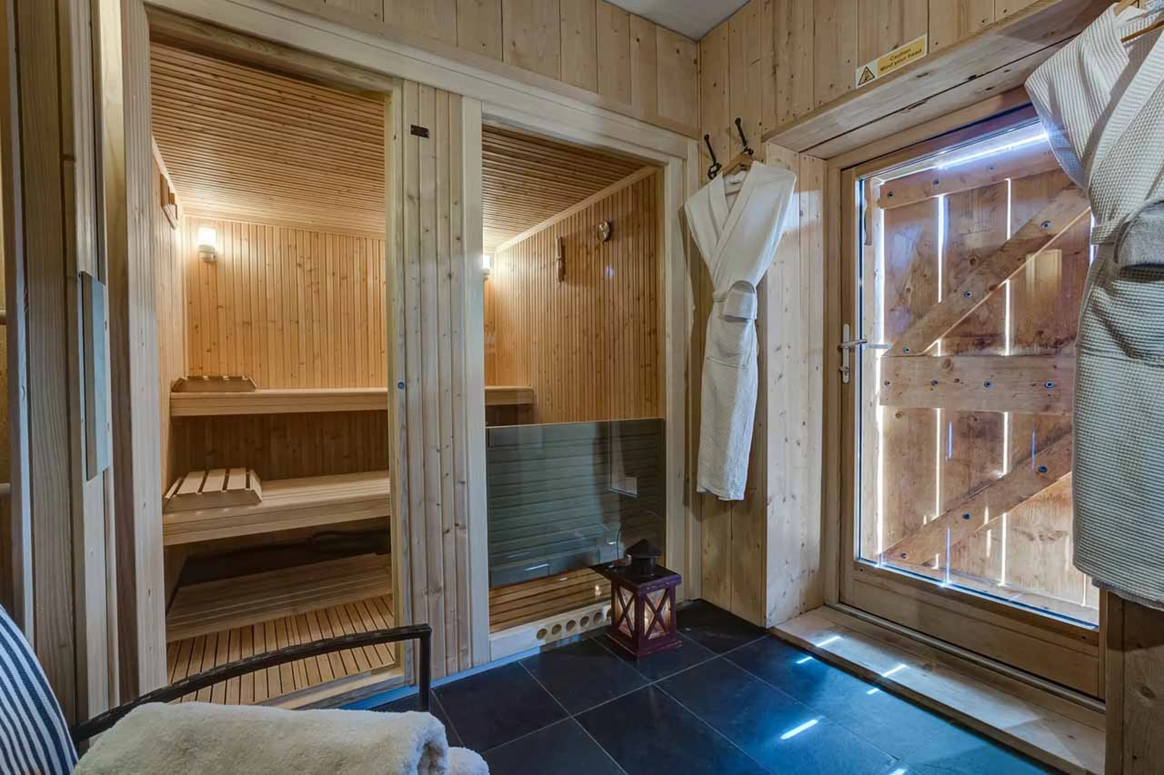 Sauna at Chalet La Chouette in Meribel