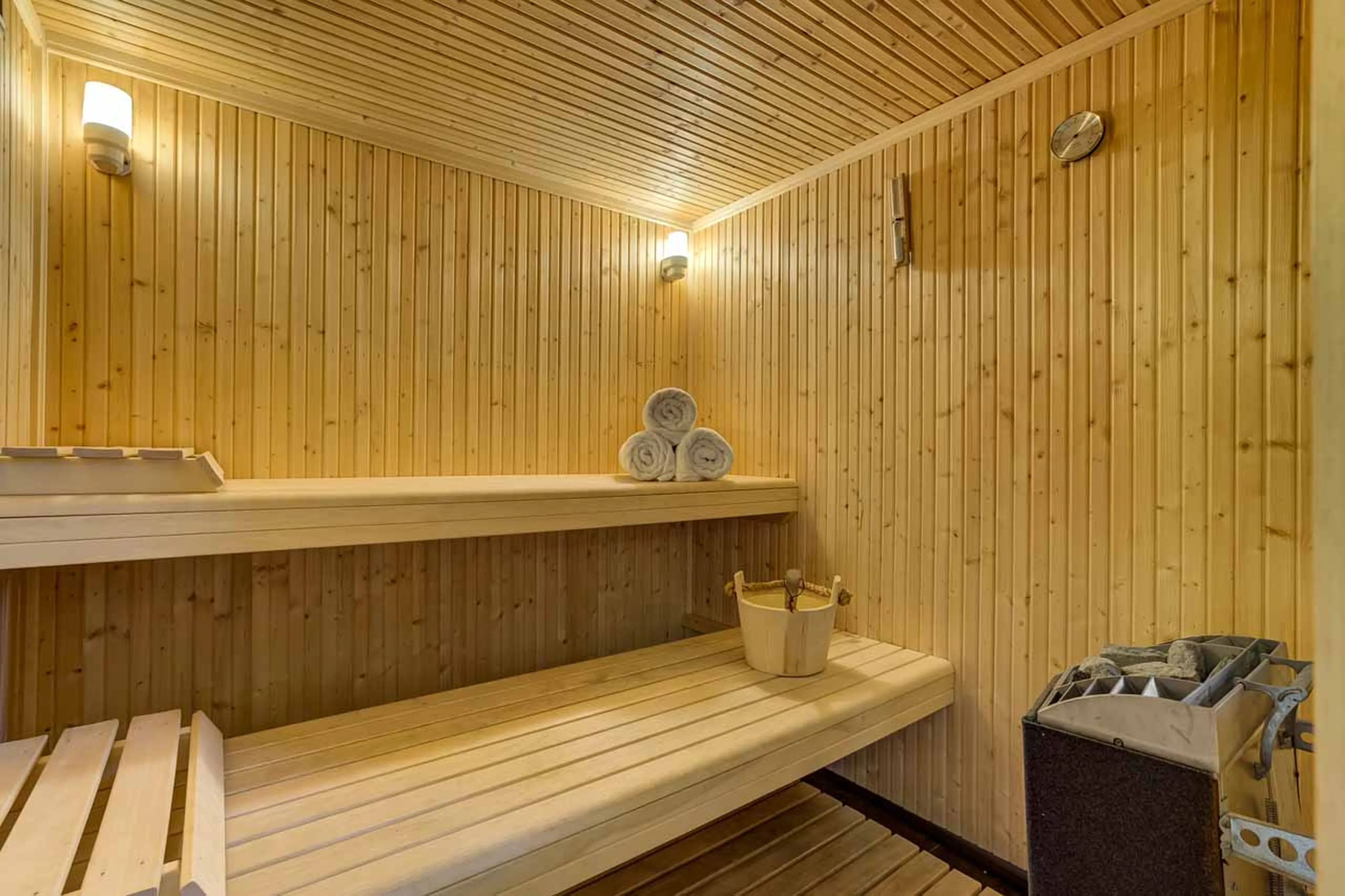 Sauna at Chalet La Chouette in Meribel