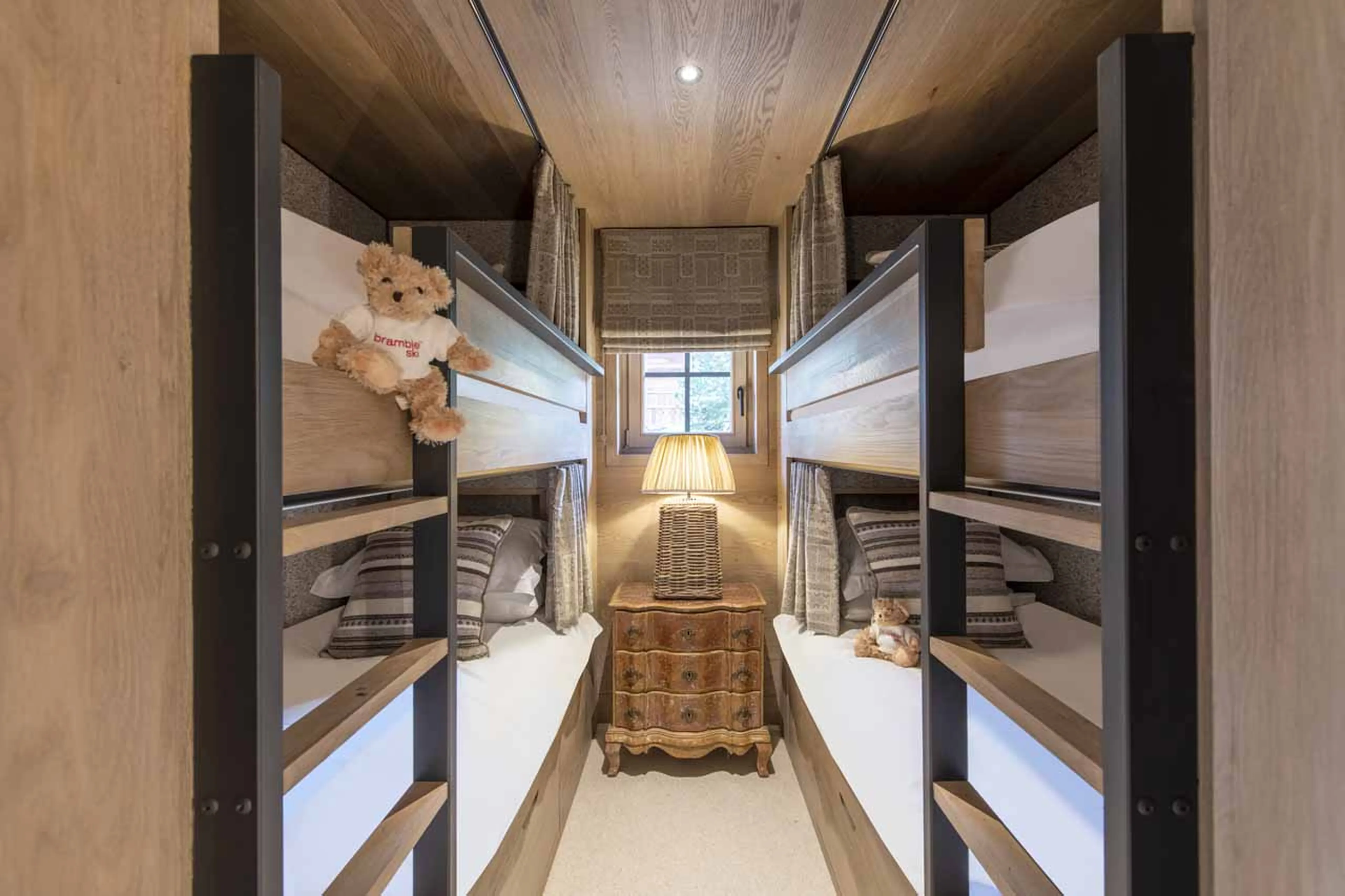 Bedroom seven at Chalet La Loze in Meribel