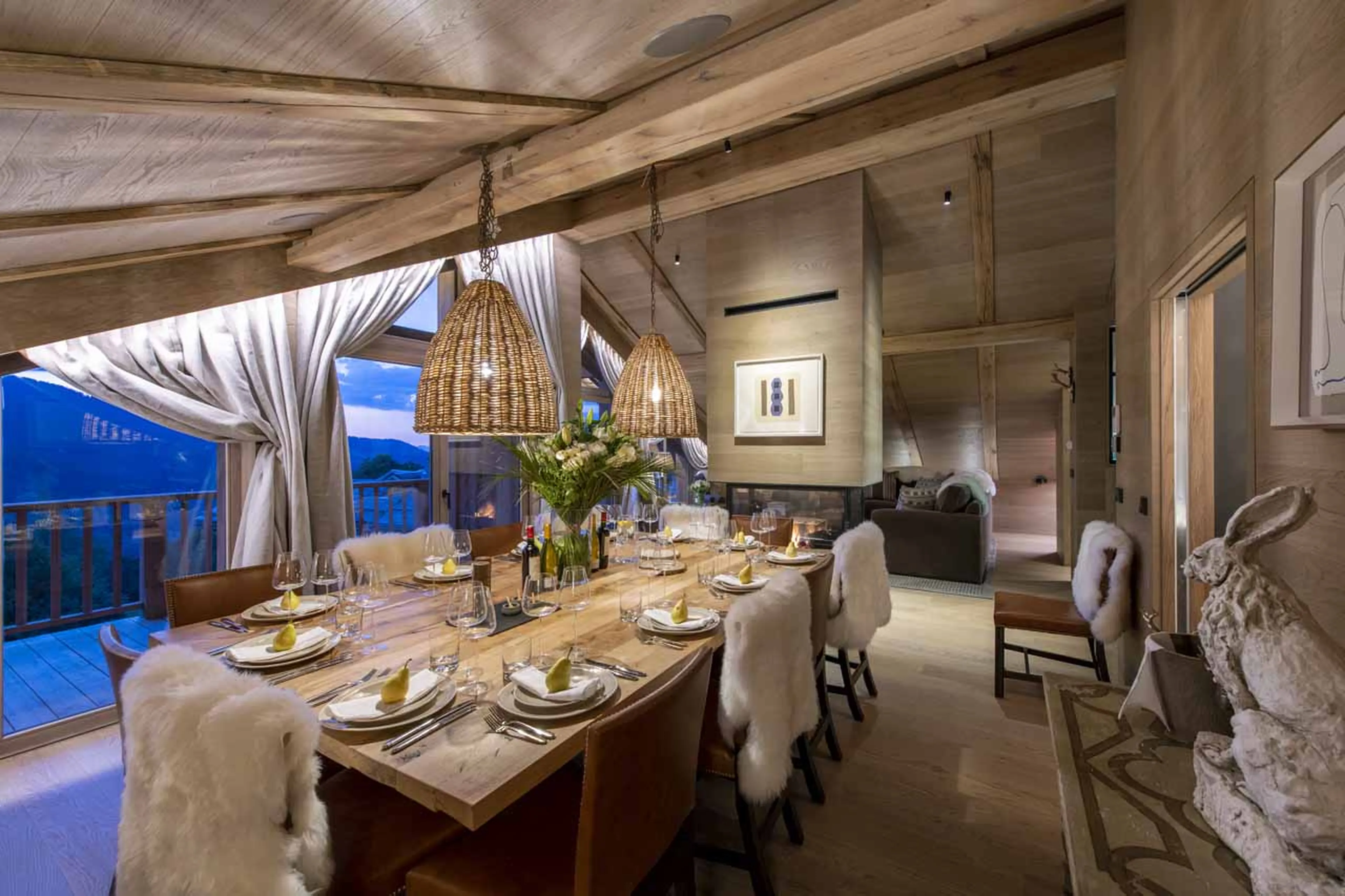 Catered chalet in Meribel