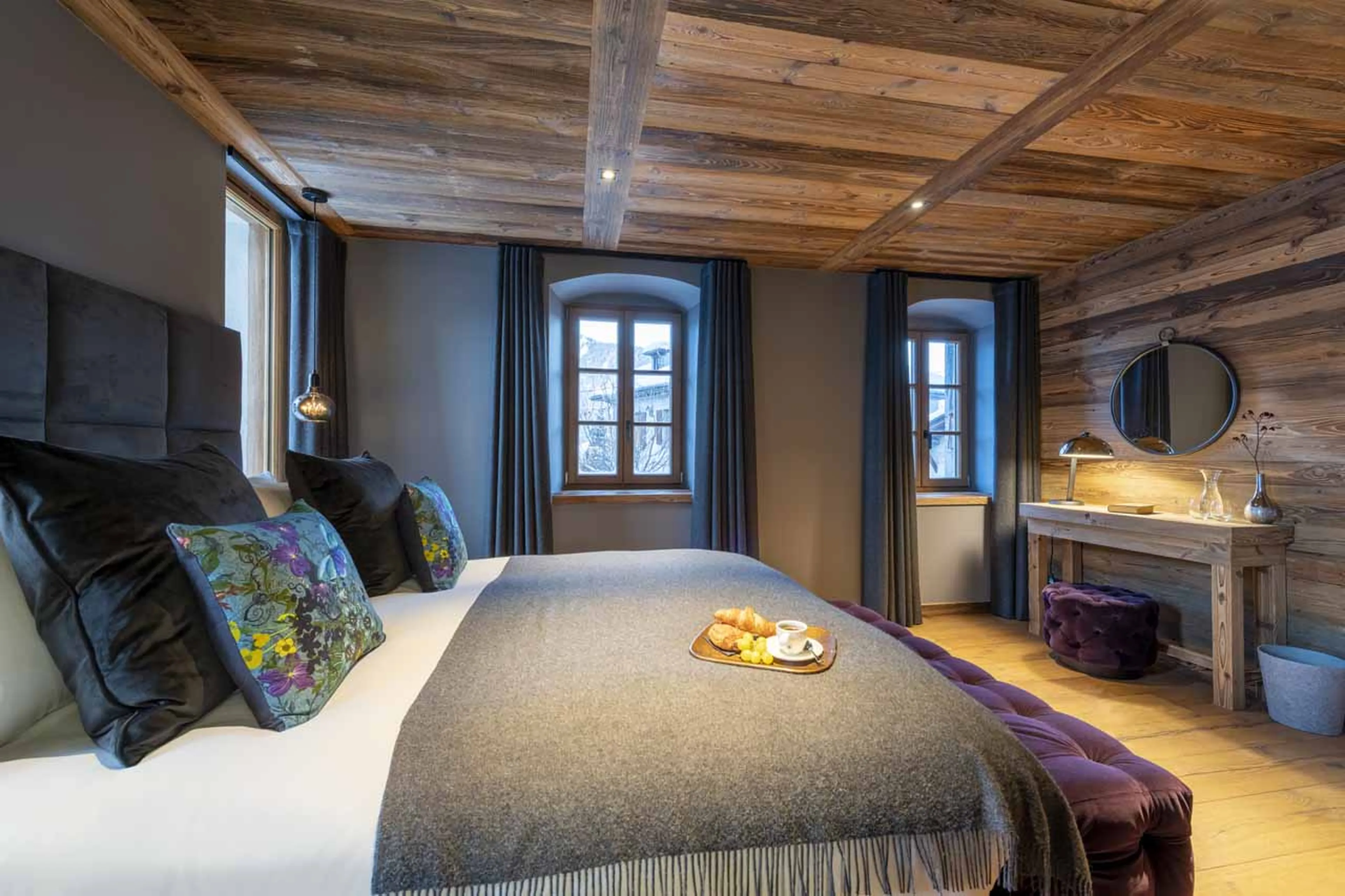Bedroom four at Chalet La Maison in Morzine