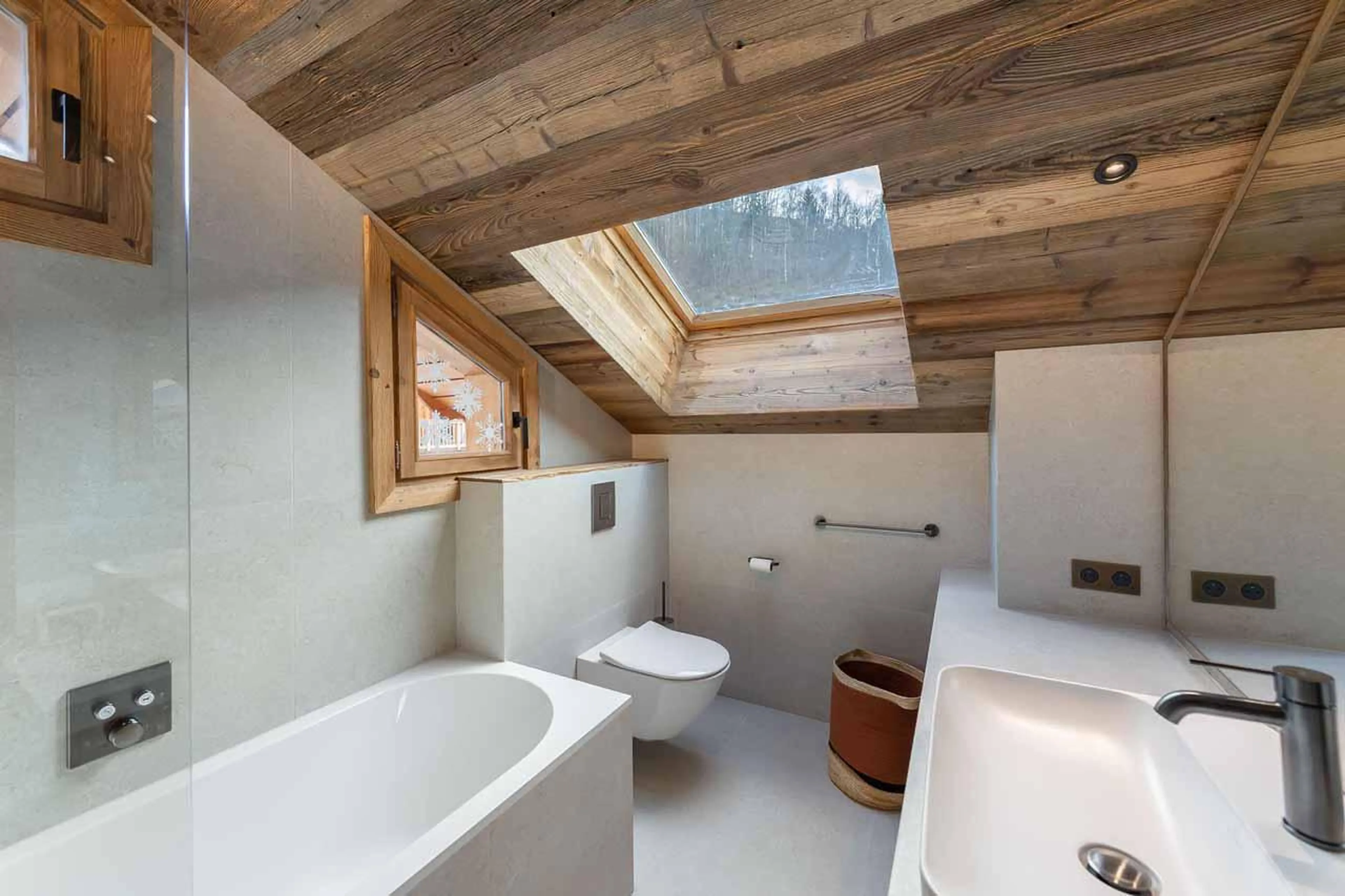 Private bathroom at Chalet Lady Mijane in Meribel