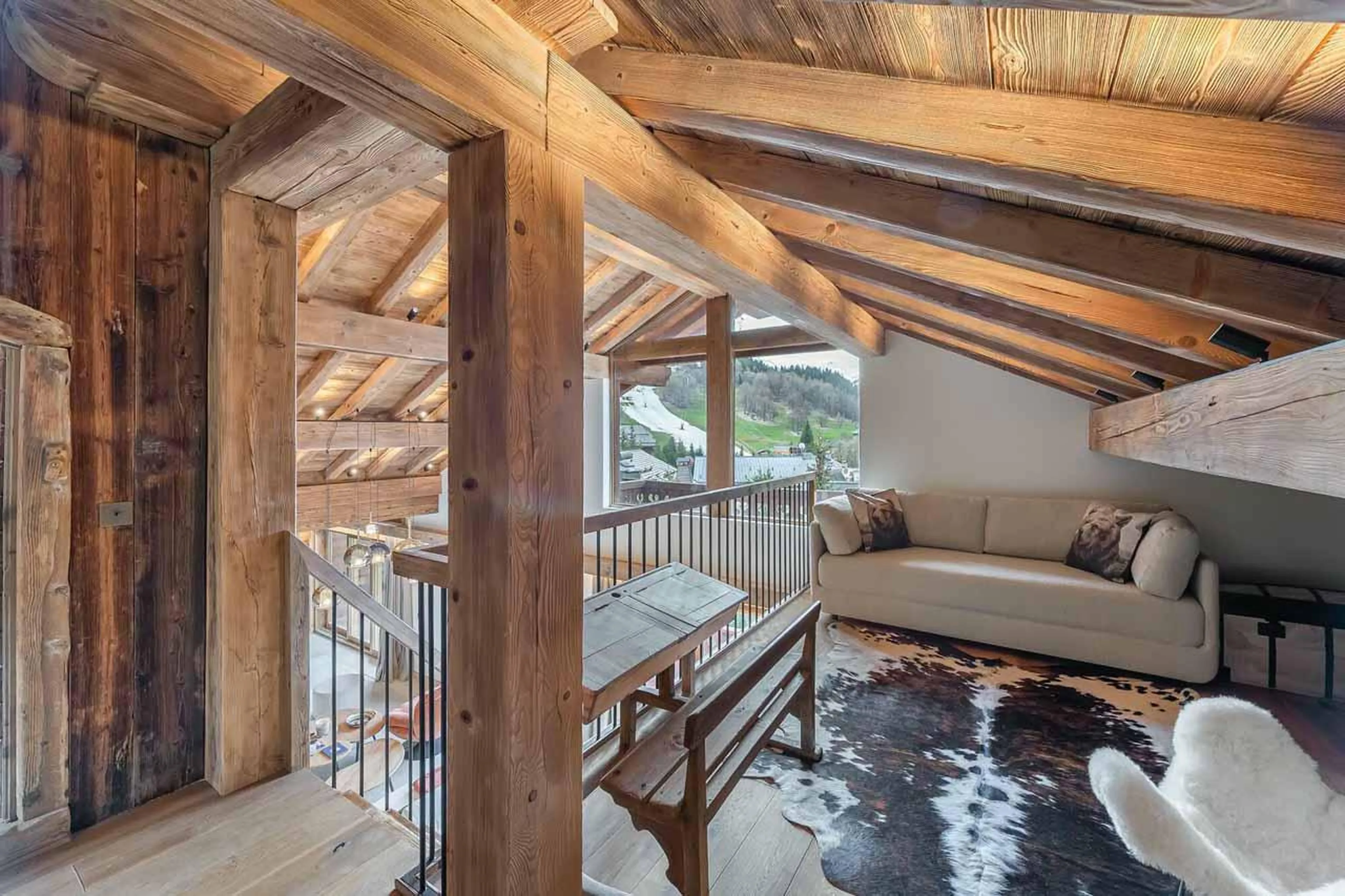 TV lounge at Chalet Lady Mijane in Meribel