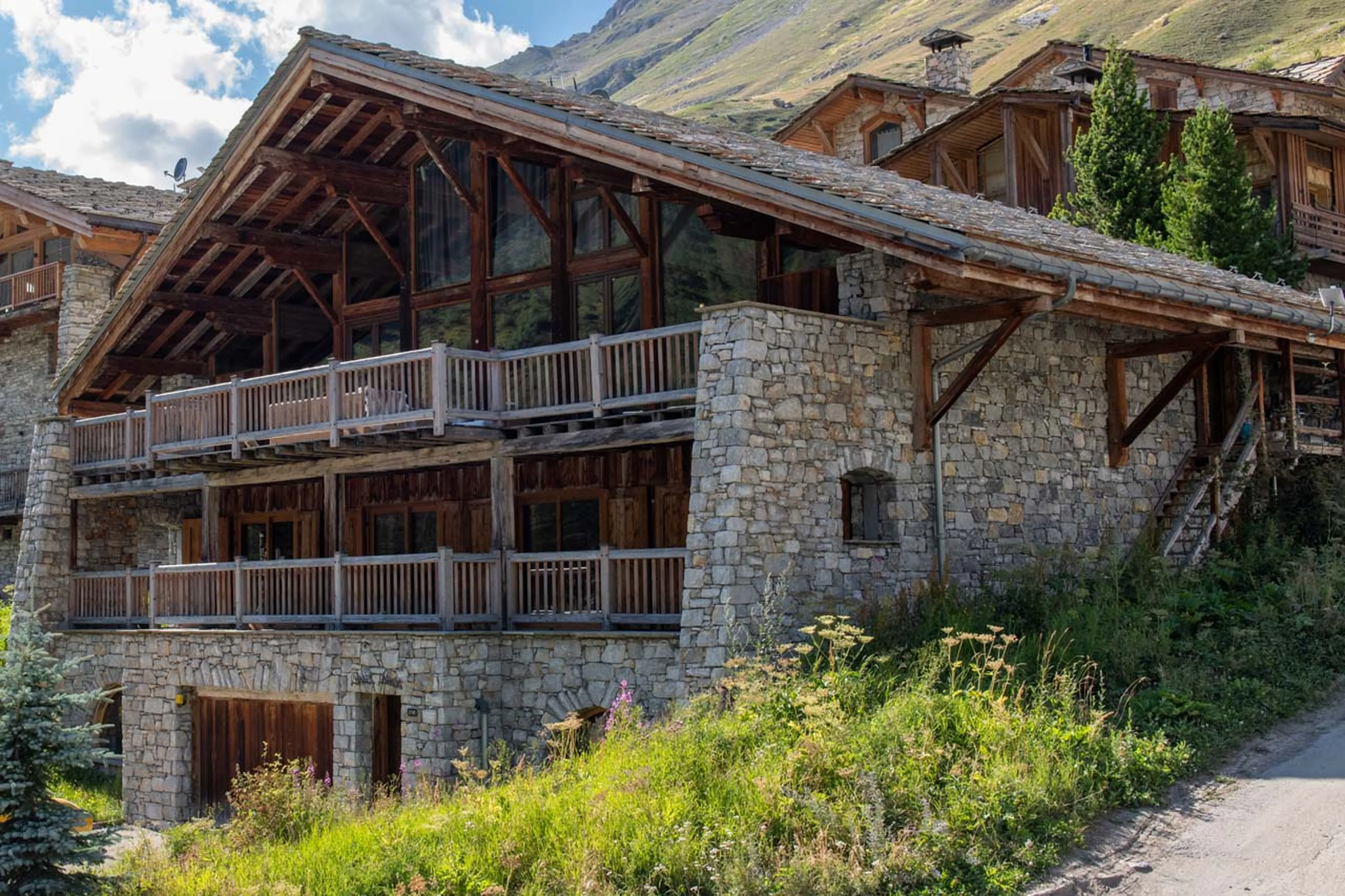 Exterior of Chalet Lashca in Val d'Isere