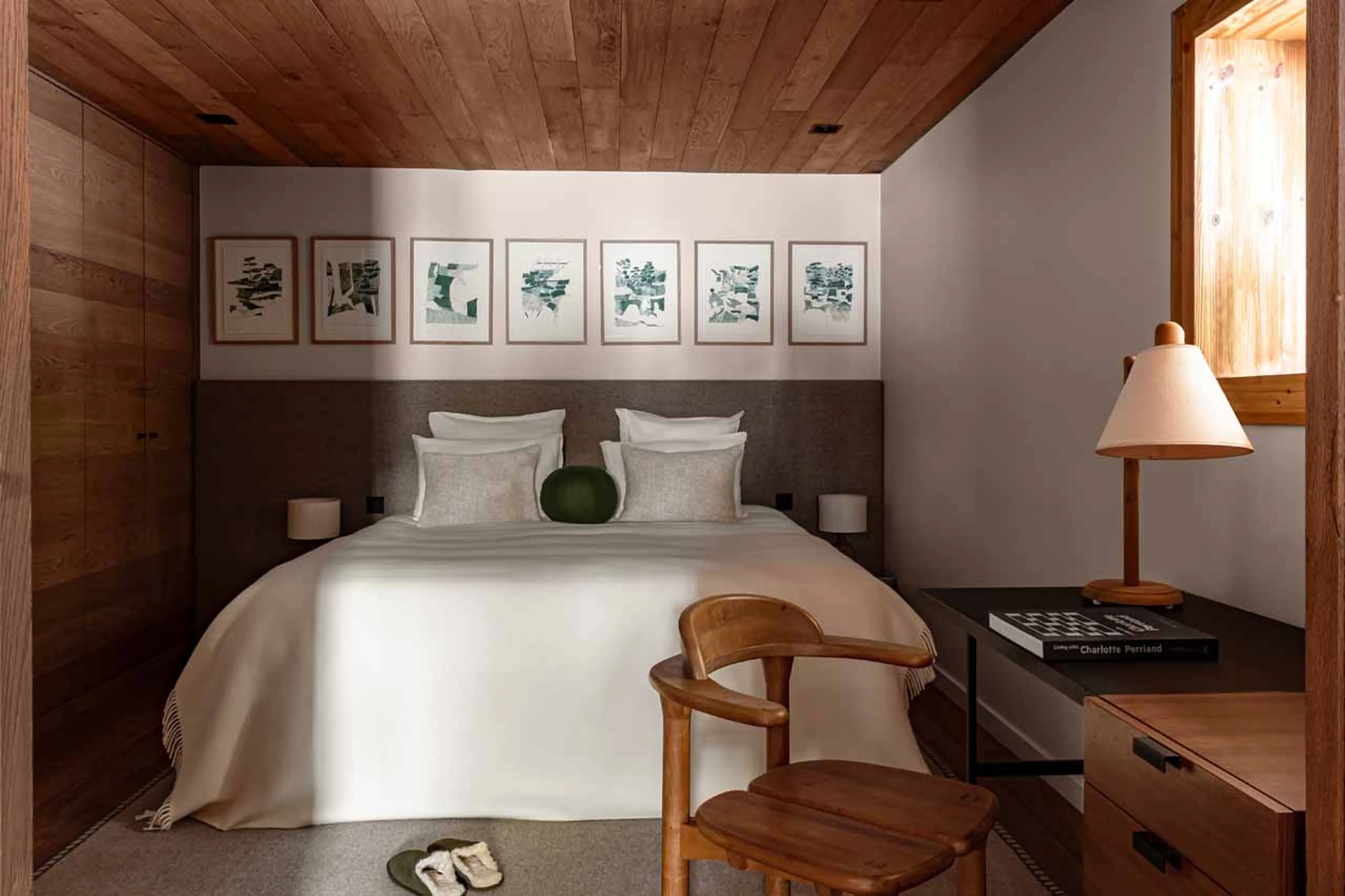 Bedroom five at Chalet Le 1550 in Courchevel 1550