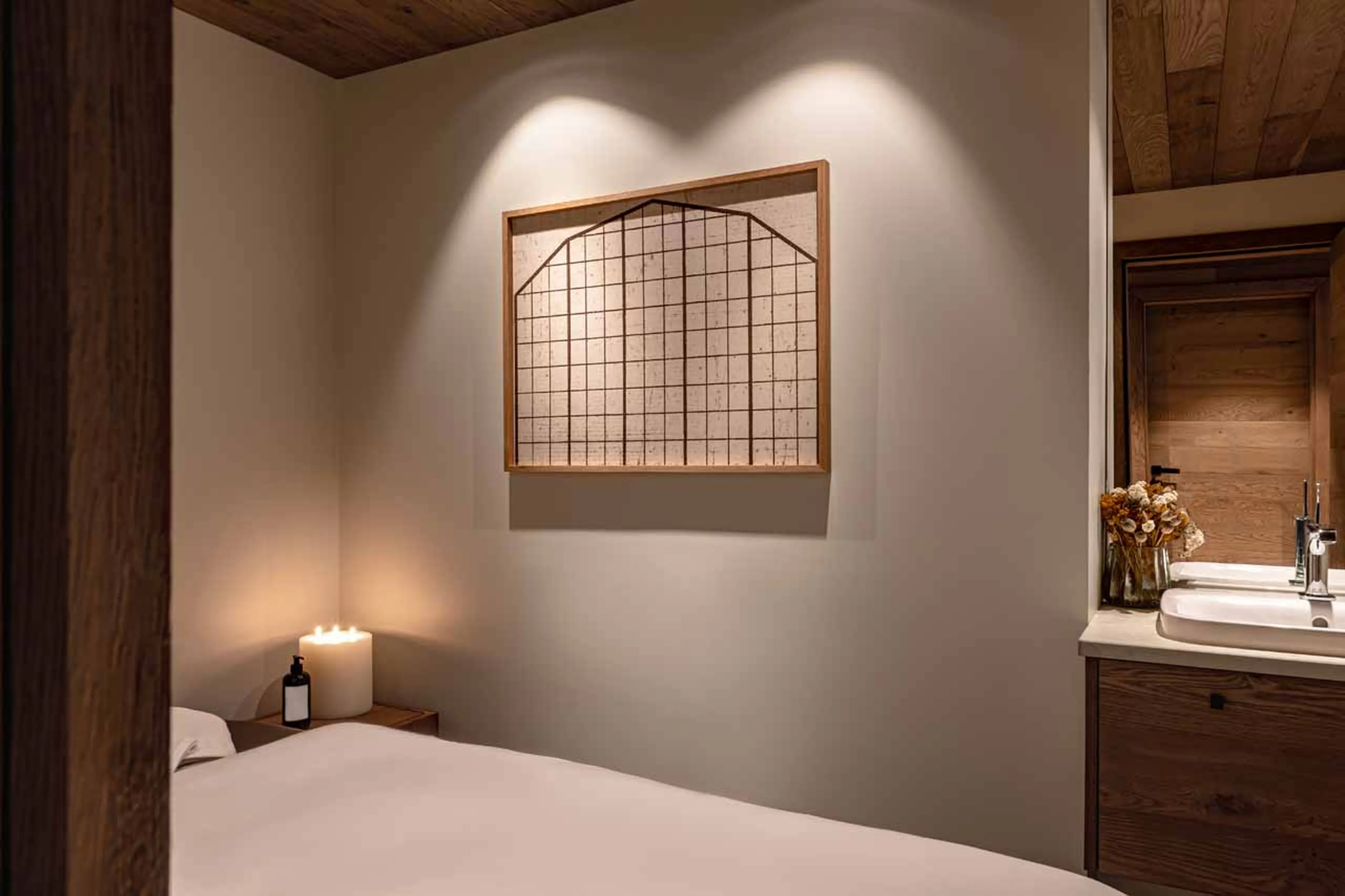 Massage room at Chalet Le 1550 in Courchevel 1550