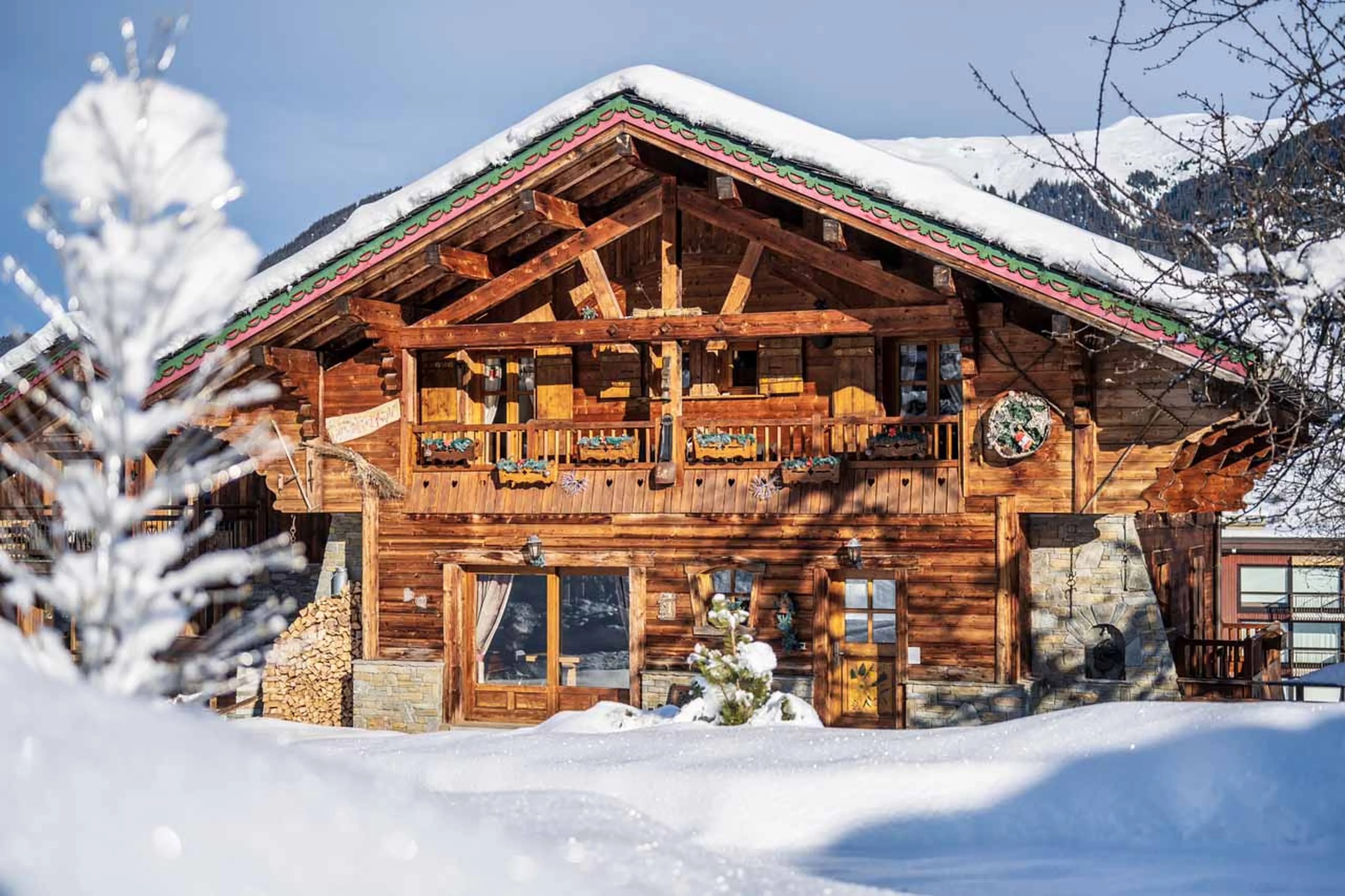 Exterior of Chalet Le 1946 in Courchevel Le Praz
