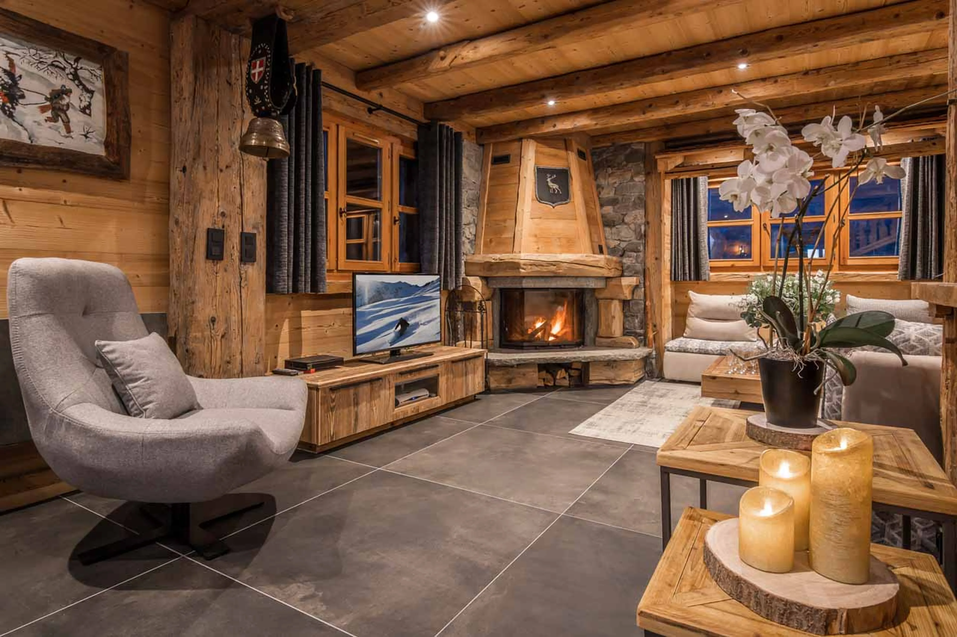 TV at Chalet Le 1946 in Courchevel Le Praz