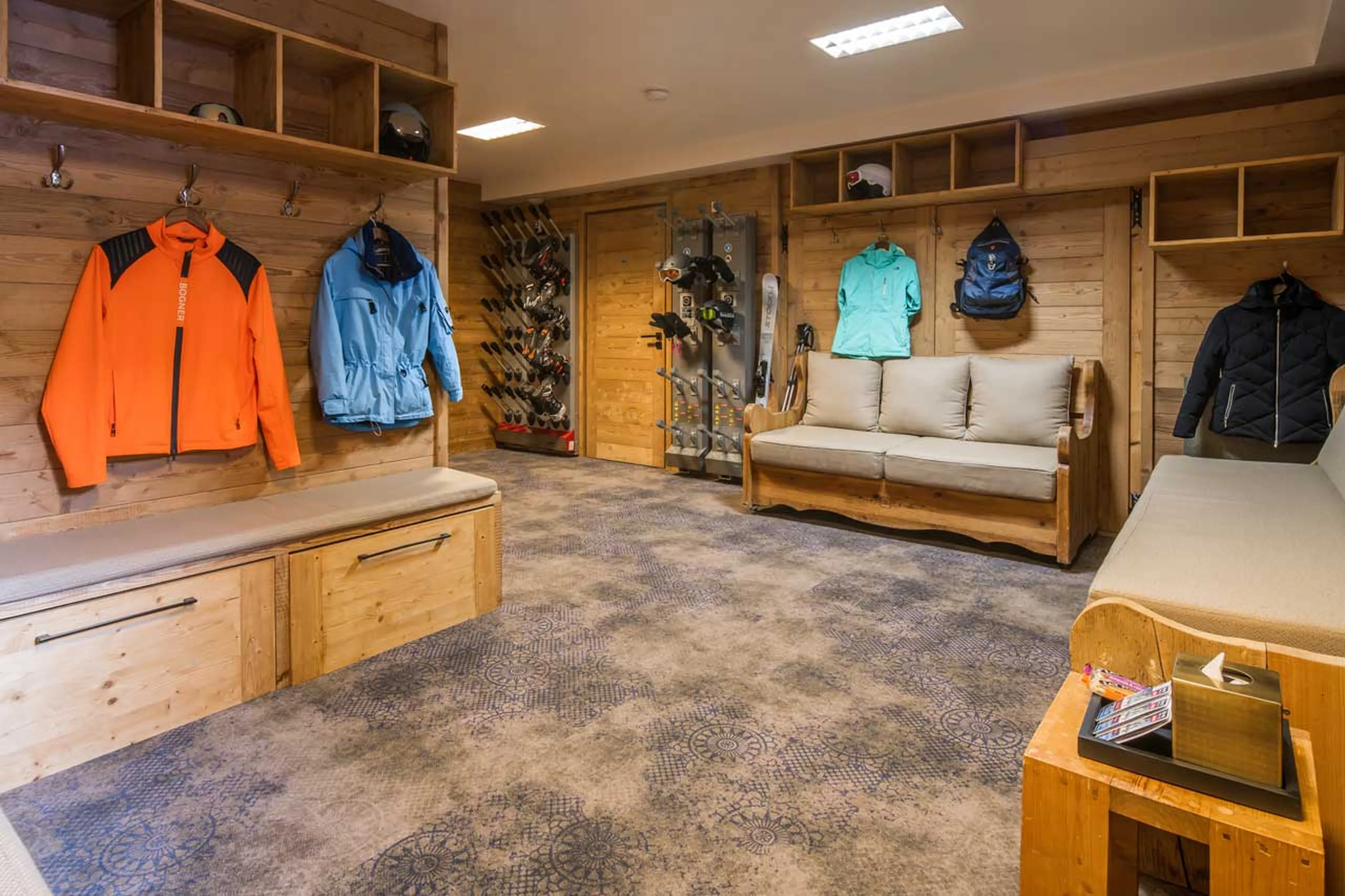 Ski Room Chalet Le 1992 in Courchevel Le Praz