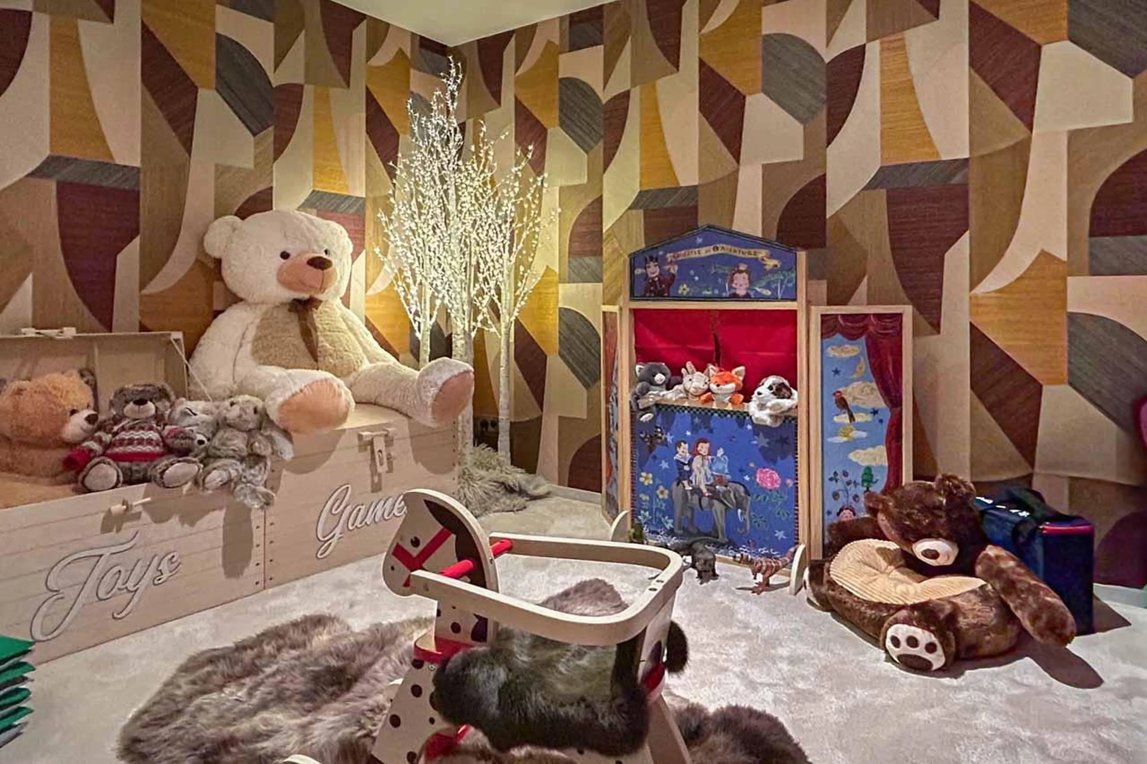 Children's toys in Chalet Le Coquelicot in Courchevel 1850
