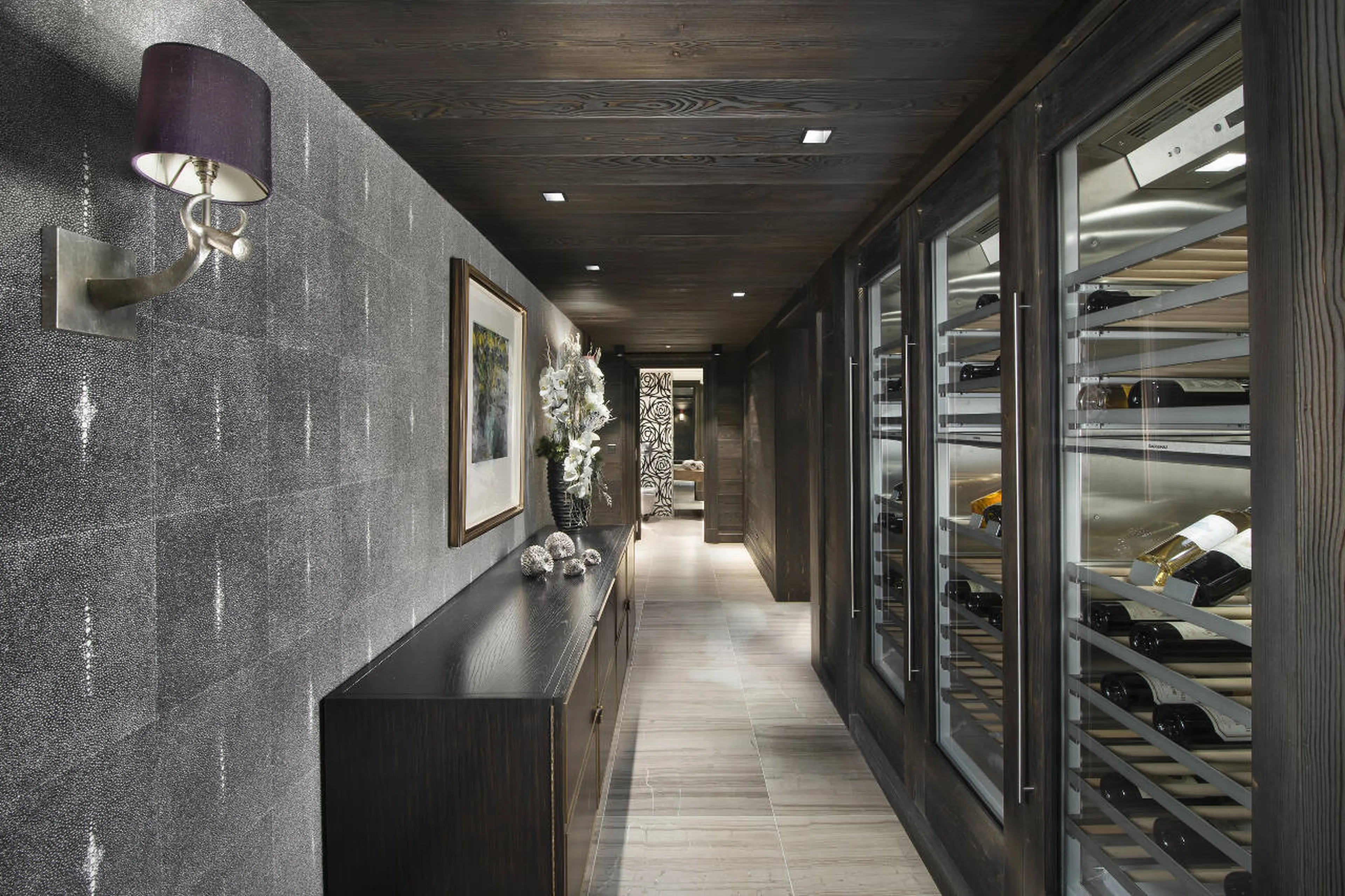 Wine cellar of Chalet Le Coquelicot in Courchevel 1850