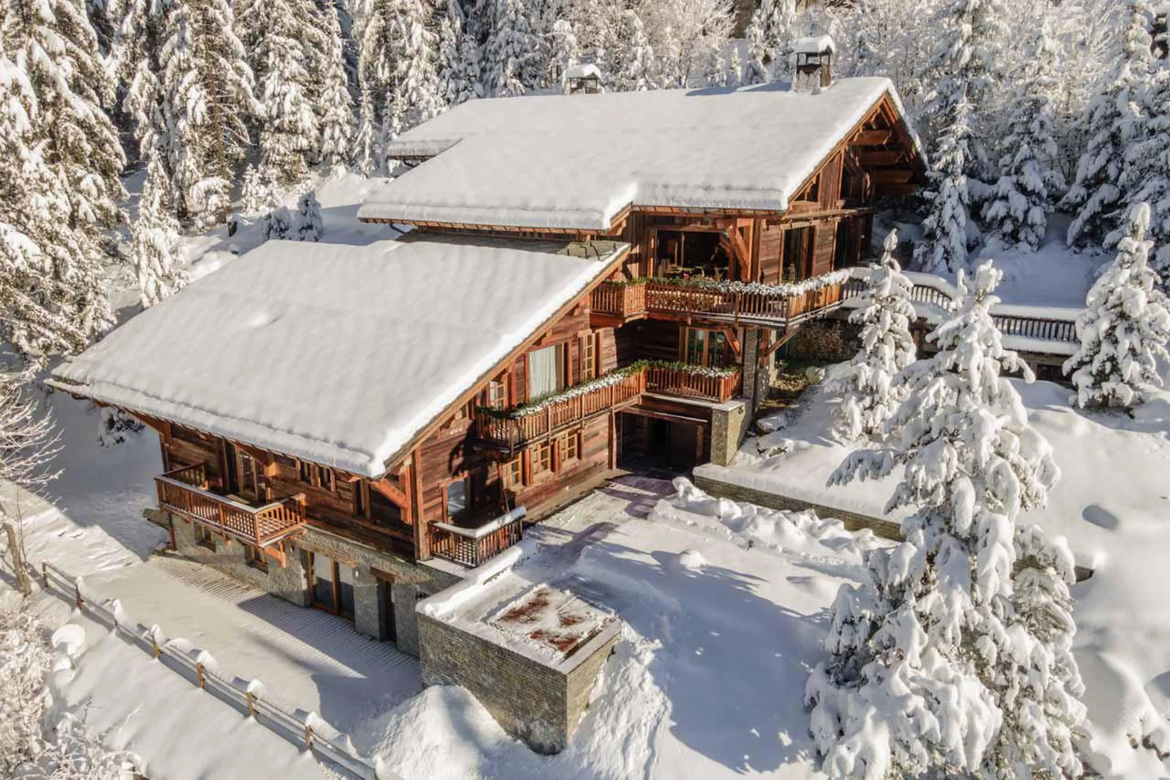 Exterior of Chalet Grand Cerf in Meribel
