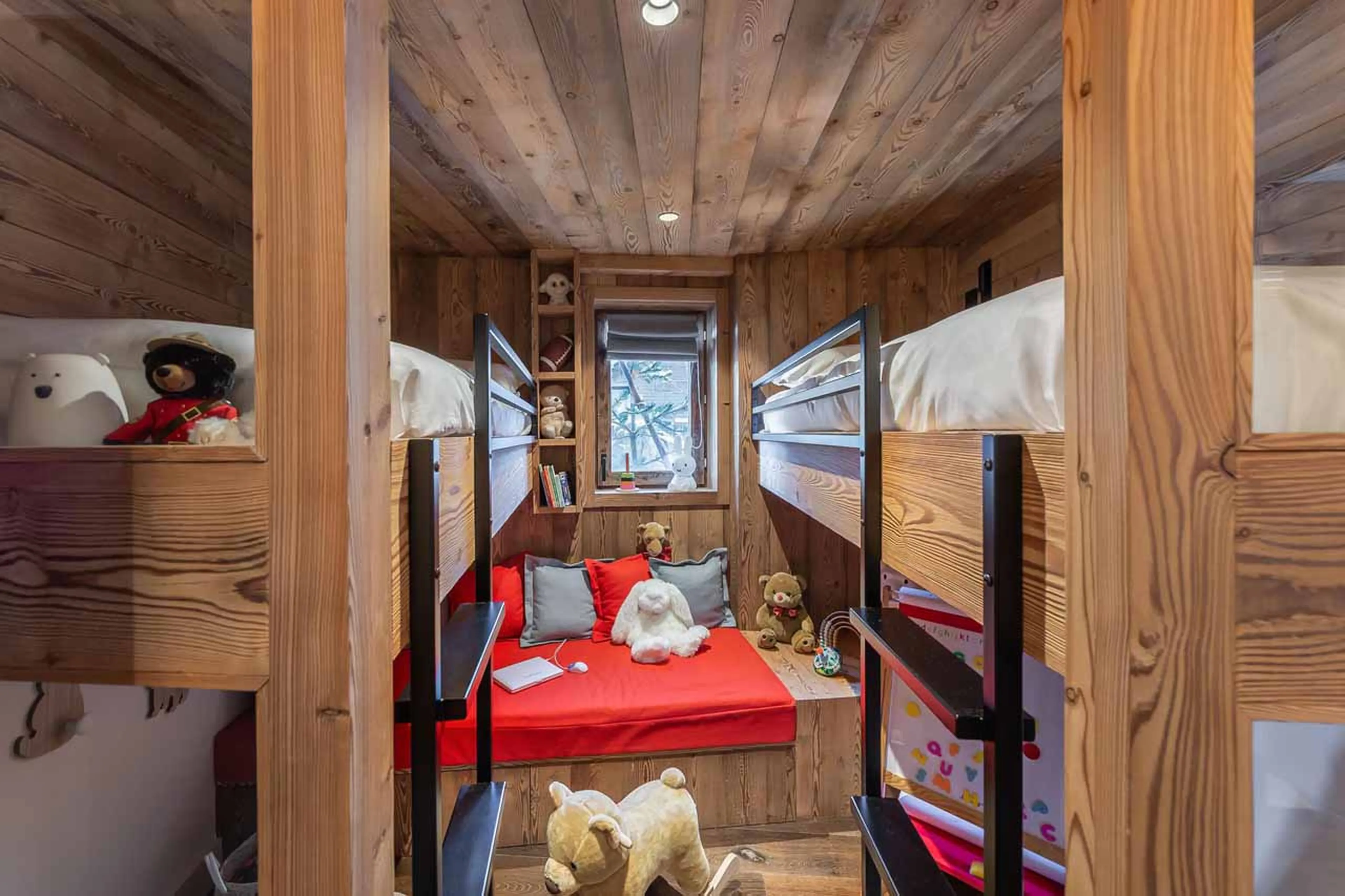 Bunk bed at Chalet Le Moulin in Courchevel Le Praz