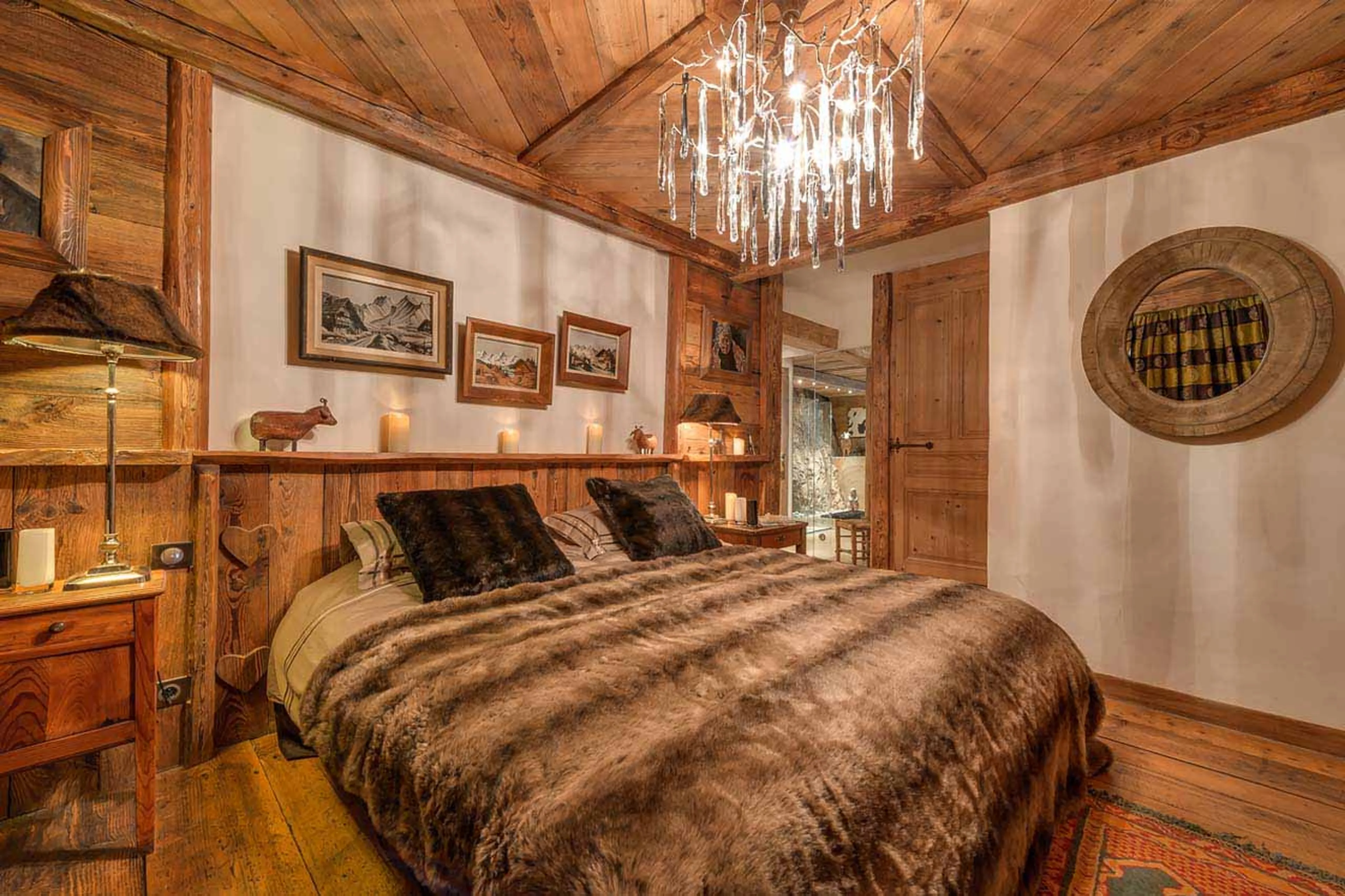 Bedroom 3 at Le Rocher, Hameau Alpin in Val d'Isere