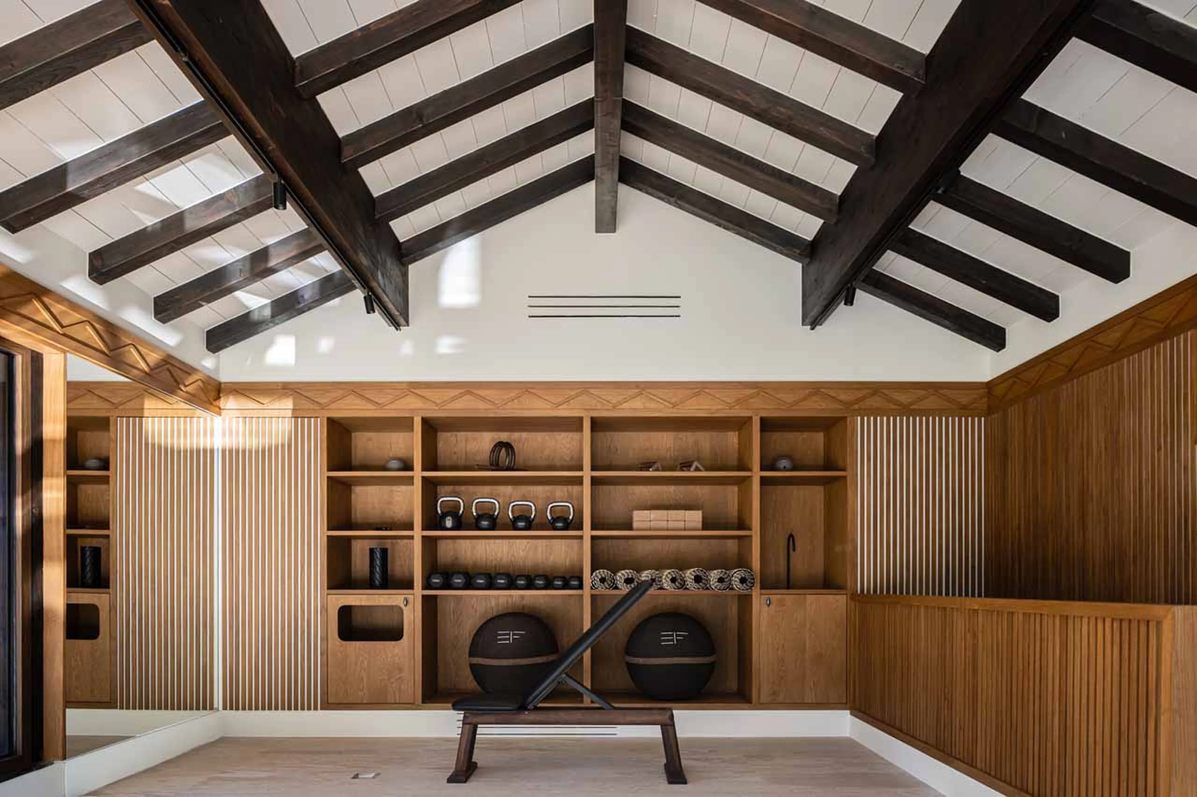 Gym at Chalet Le Sarto in Megeve