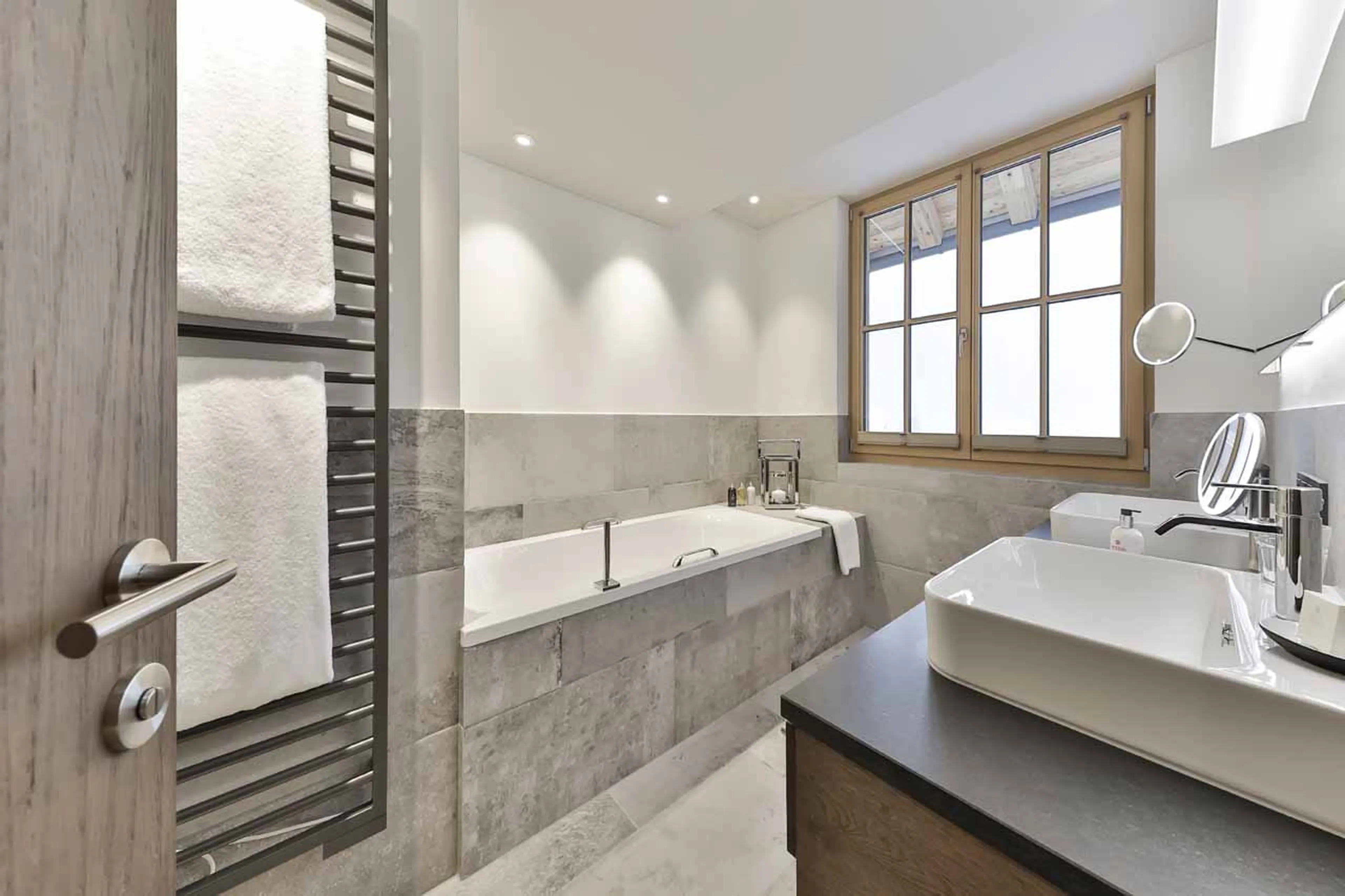 Bathroom four at Chalet Lena in St Anton