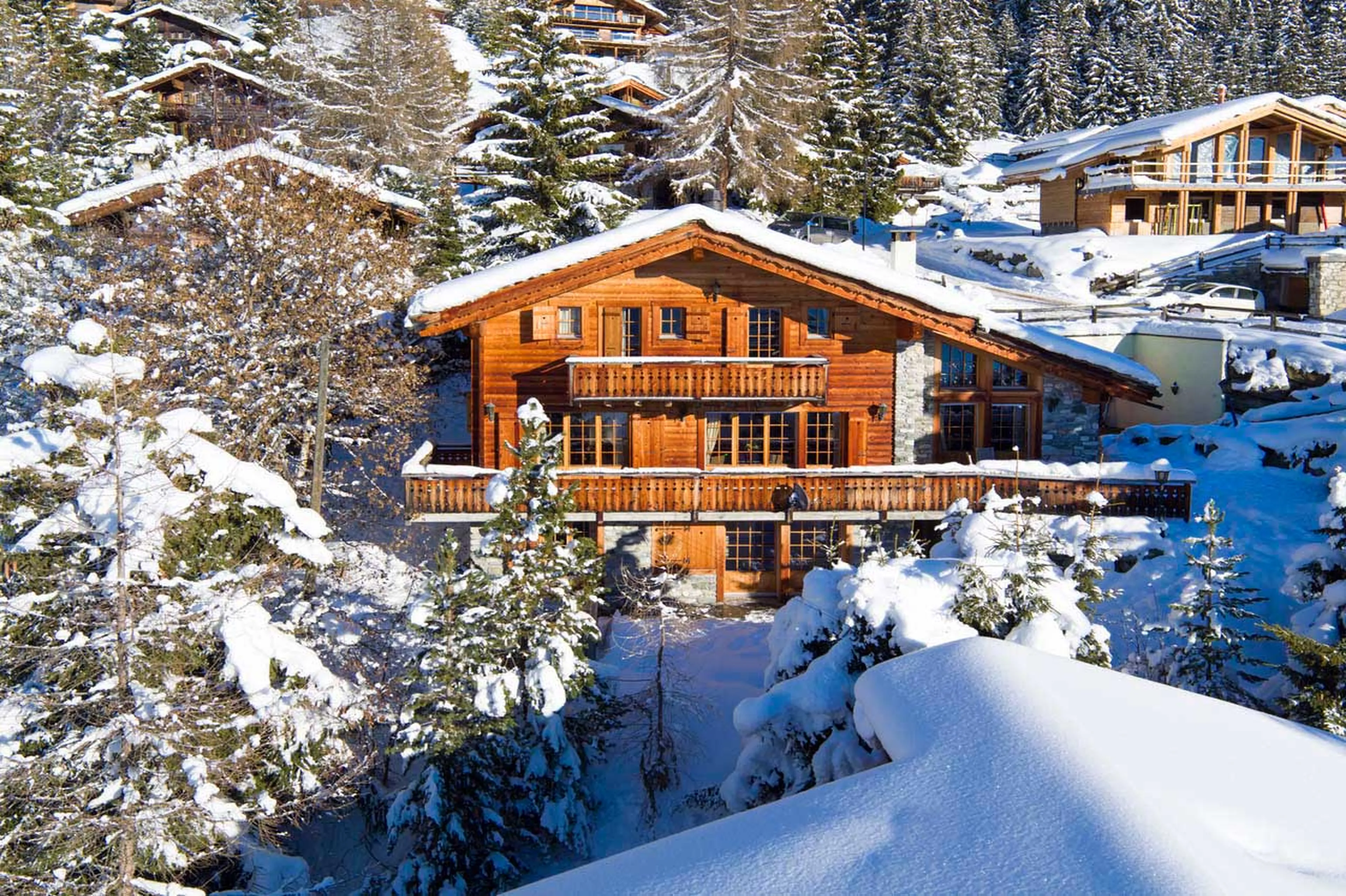 Exterior of Chalet Les Attelas in Verbier