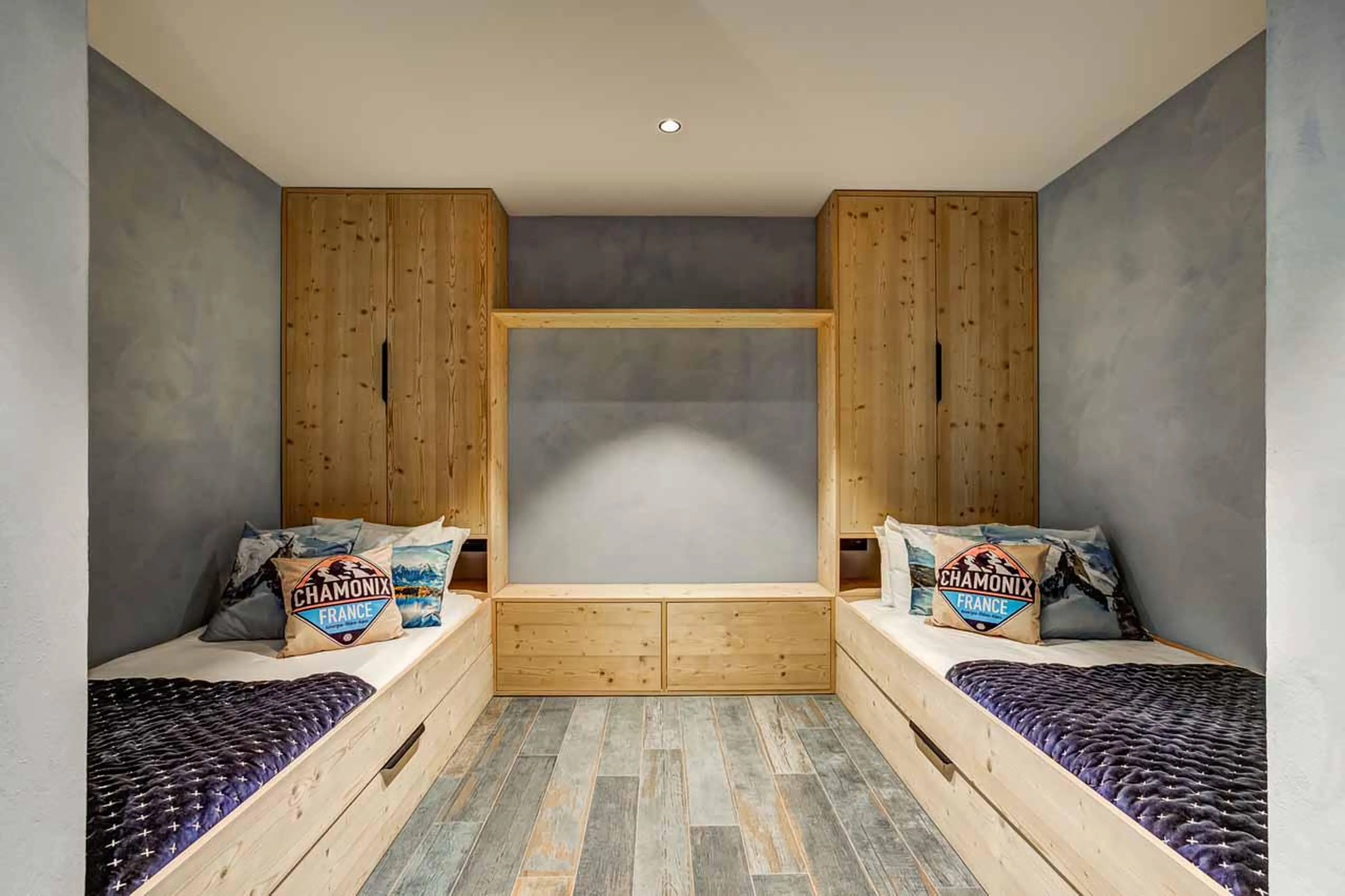 Children's bedroom at Chalet Les Melezes in Chamonix