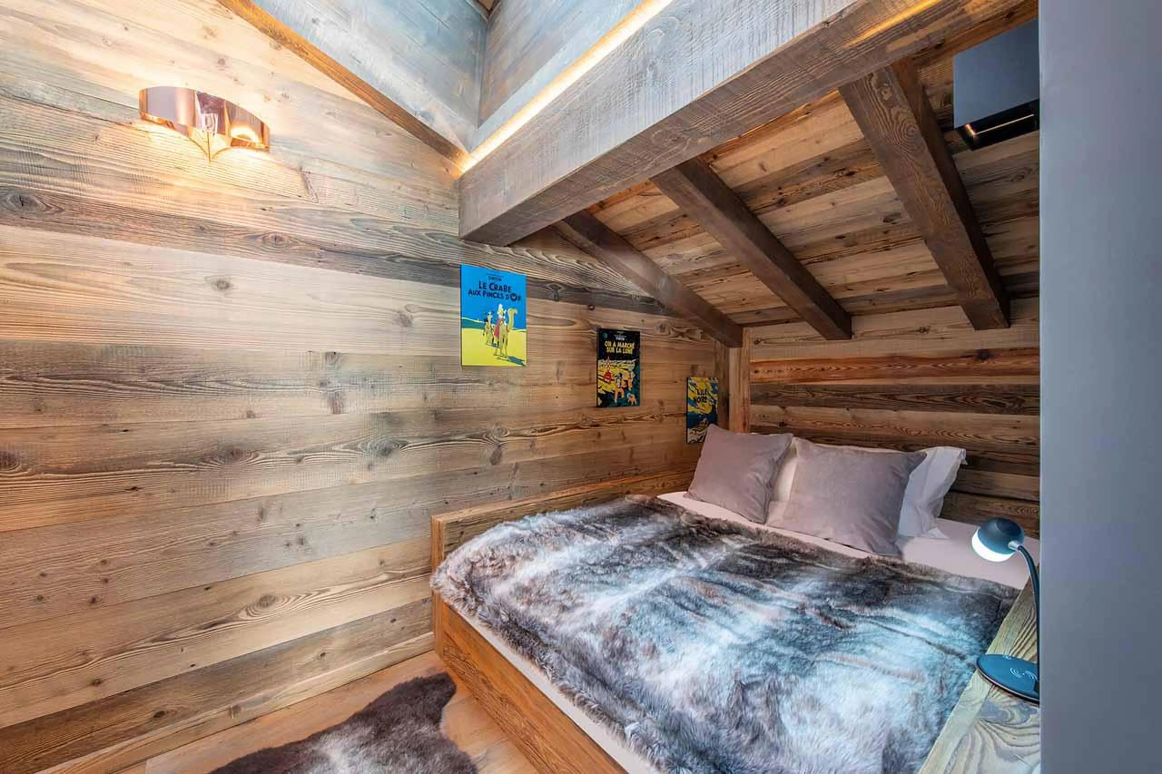 Kids bedroom at Chalet les Sapins in Les Gets