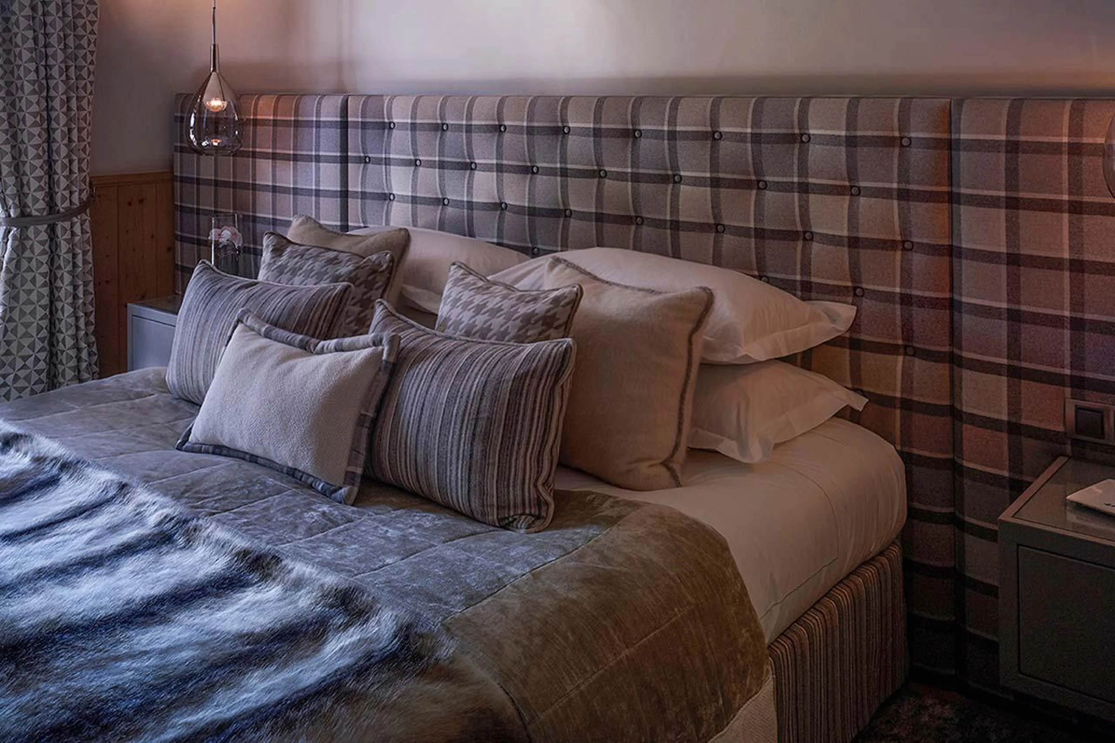 Bedroom three at Chalet Les Sorbiers in Courchevel 1850