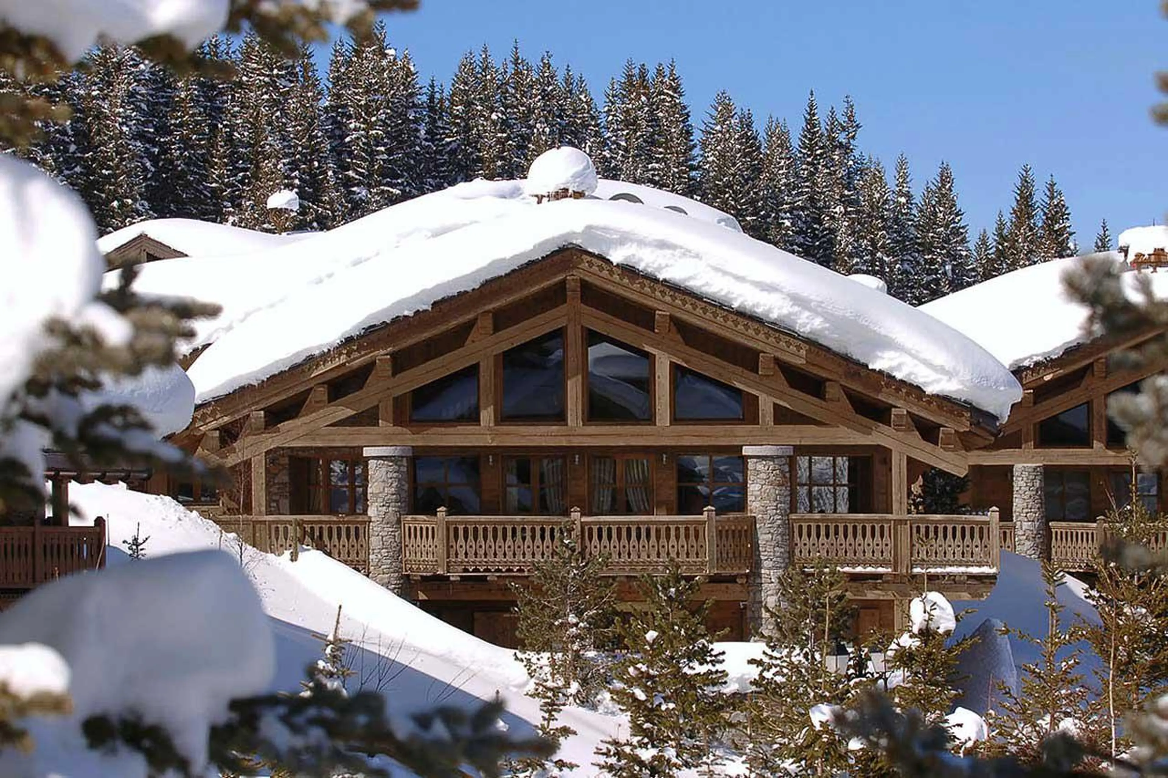 Exterior of Chalet Les Sorbiers in Courchevel 1850