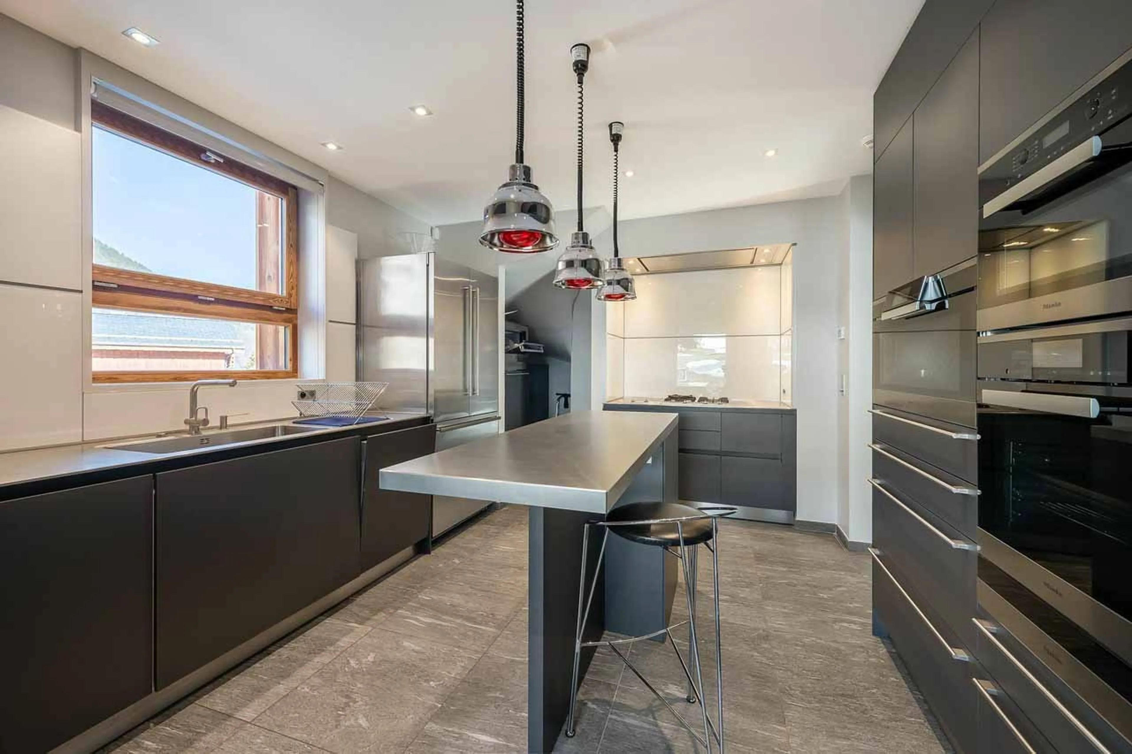 Kitchen at Chalet Les Sorbiers in Meribel