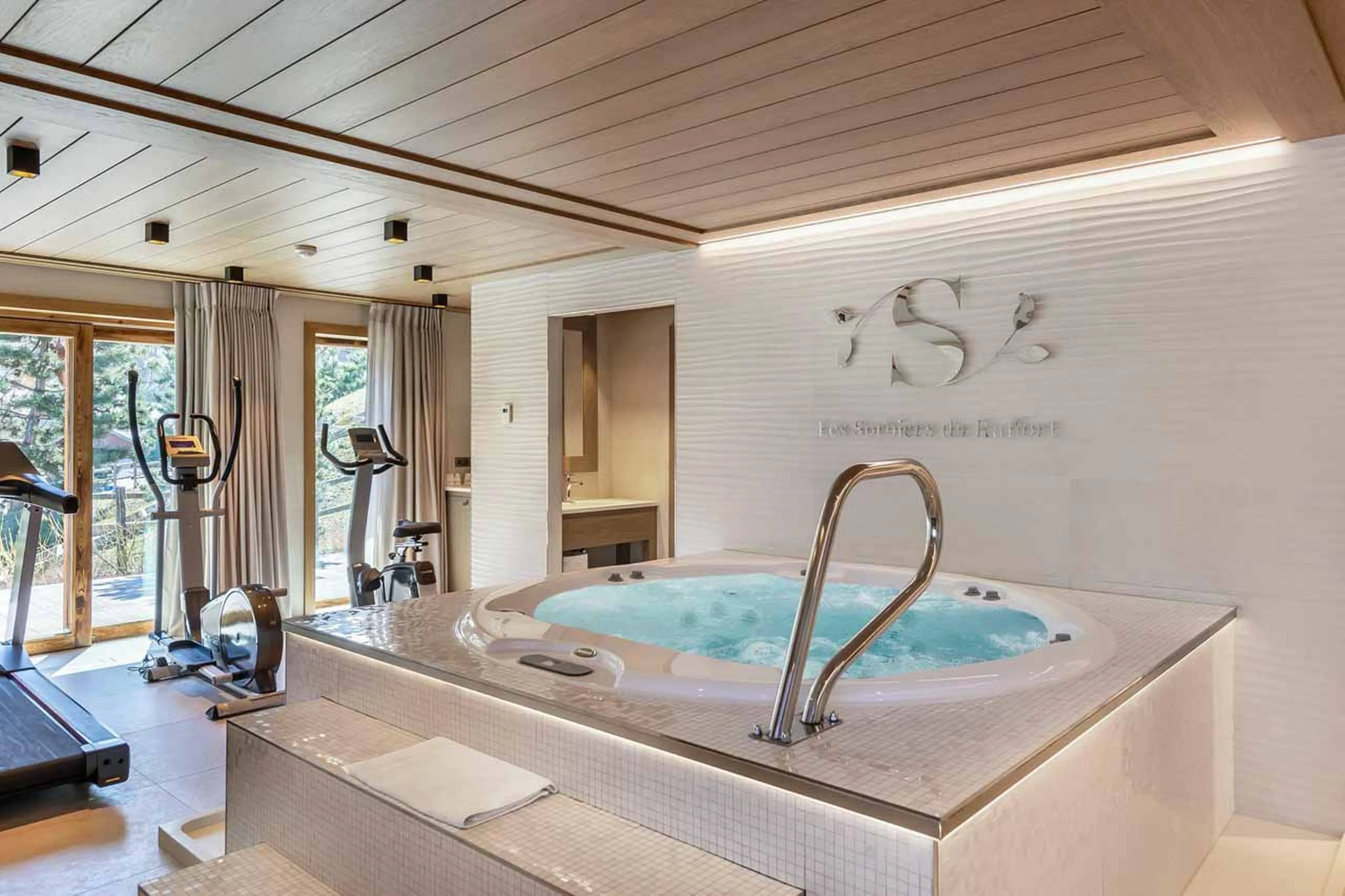 Spa at Chalet Les Sorbiers in Meribel