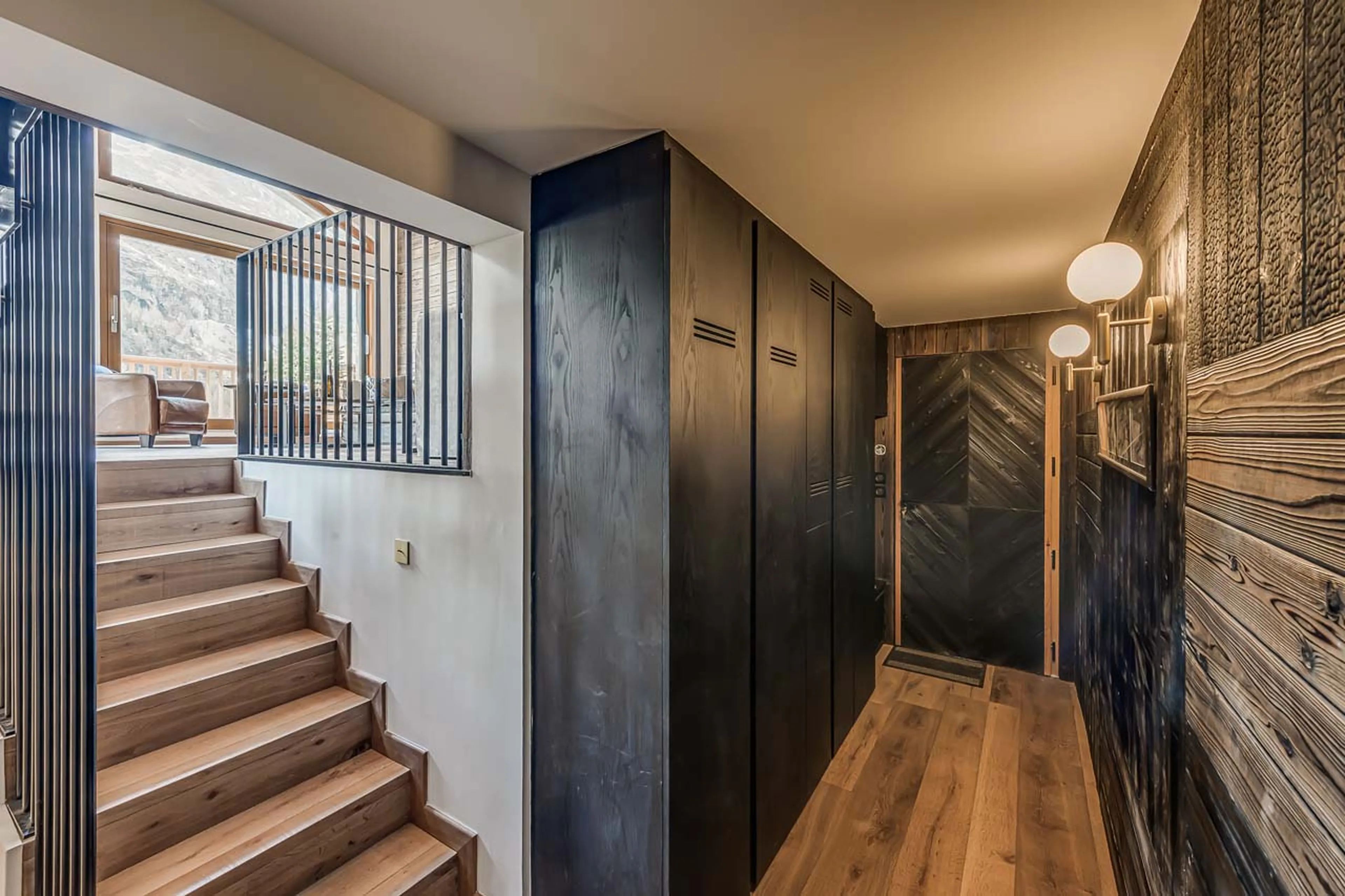 Entrance hall in Chalet Les Sources de la Davie, Tignes
