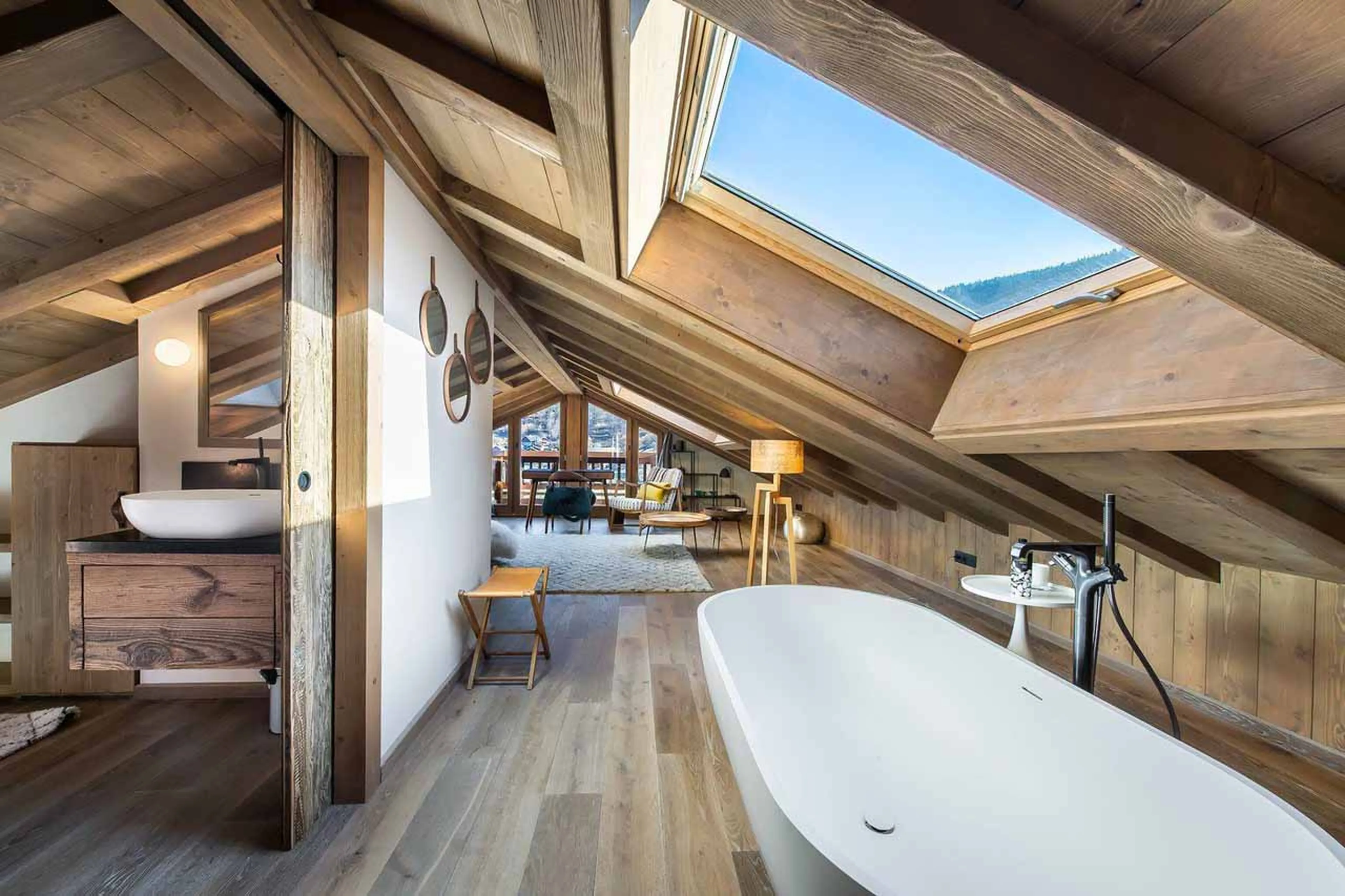 Bathroom one at Chalet Les Voutes in Meribel