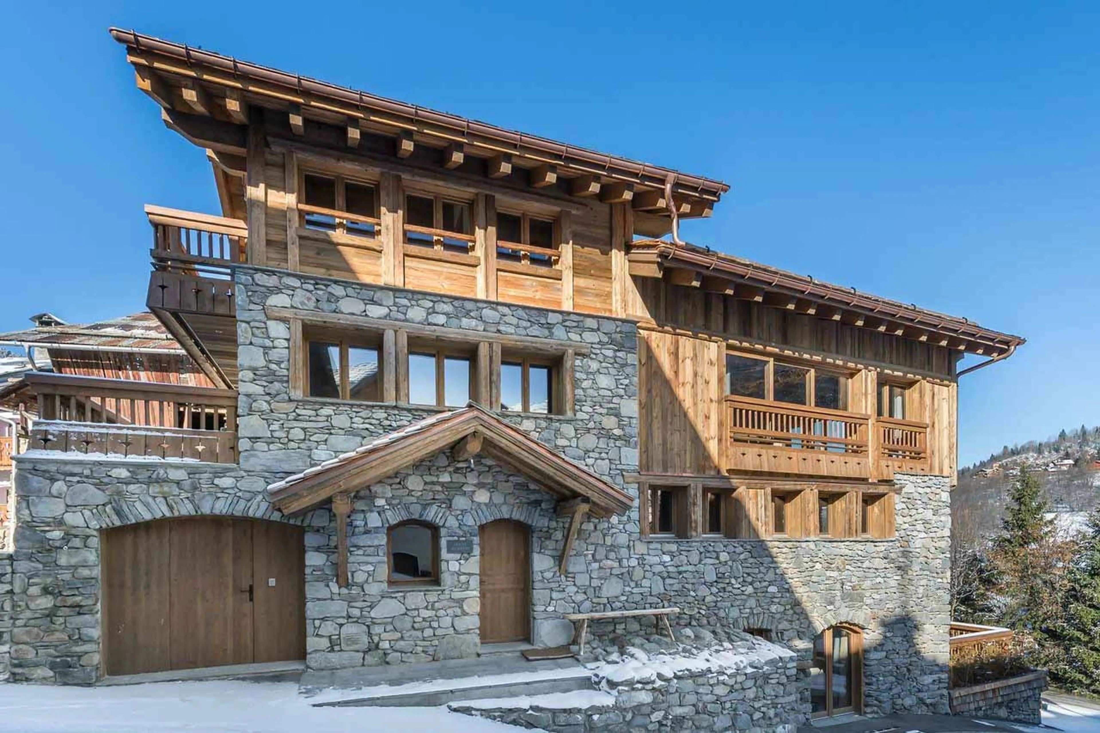 Exterior of Chalet Les Voutes in Meribel