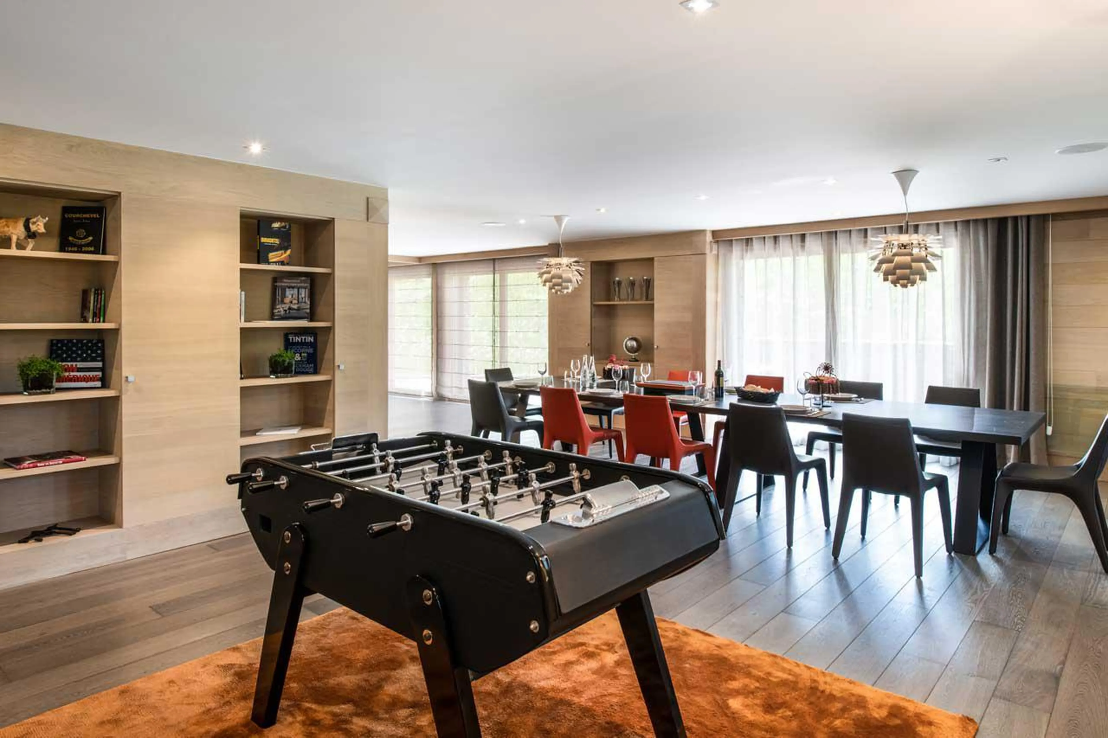 Spacious living area of Chalet Licorne in Courchevel 1650