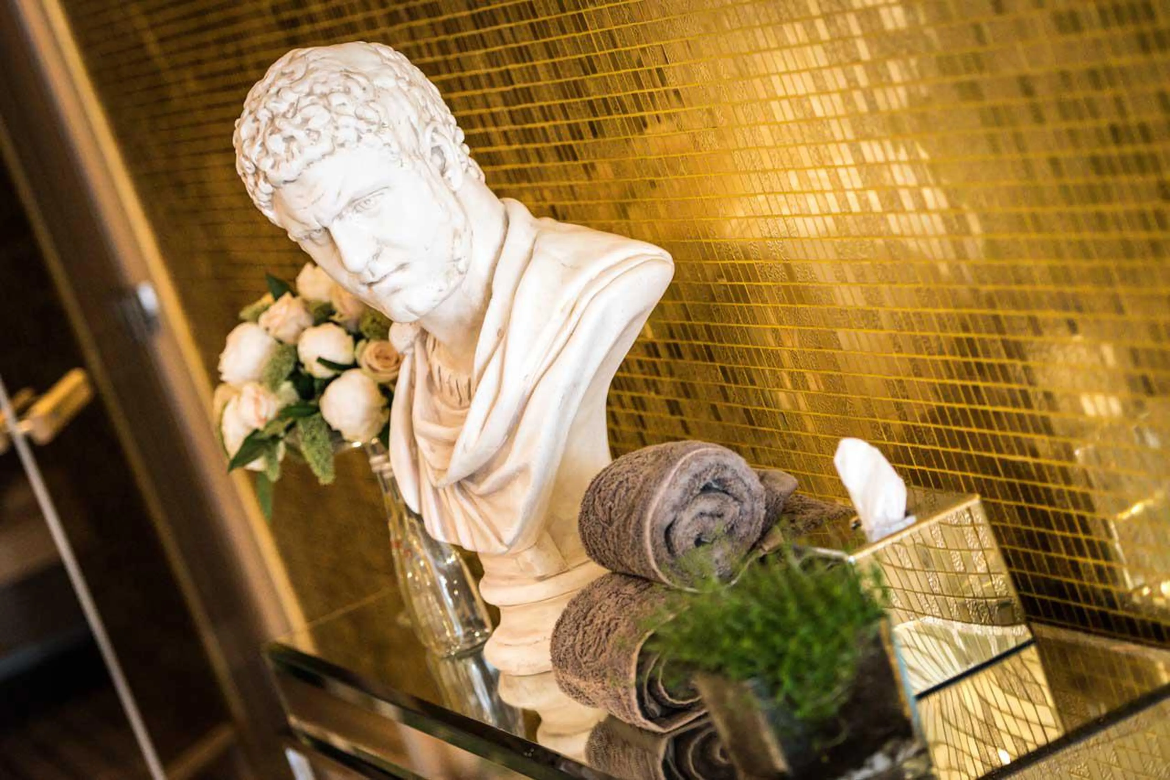 Detail in spa area of Chalet Licorne des Neiges in Courchevel 1650