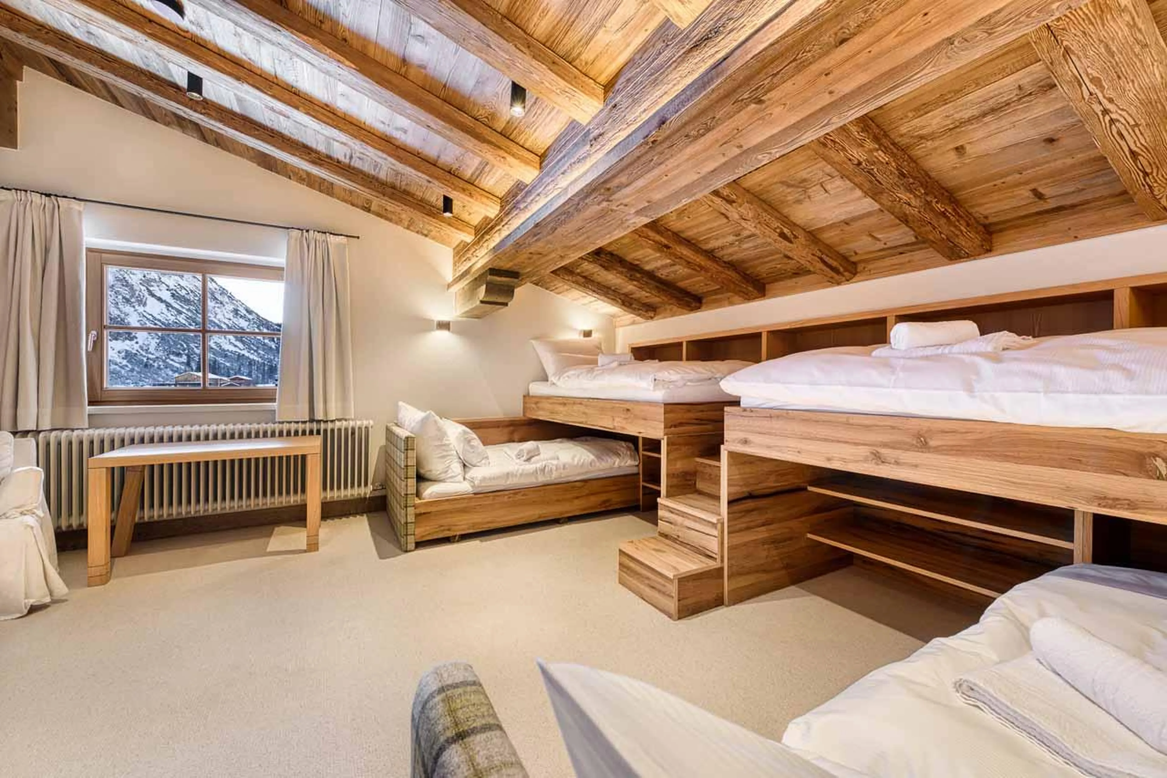 Bunk bedroom at Chalet Lilly in Zug