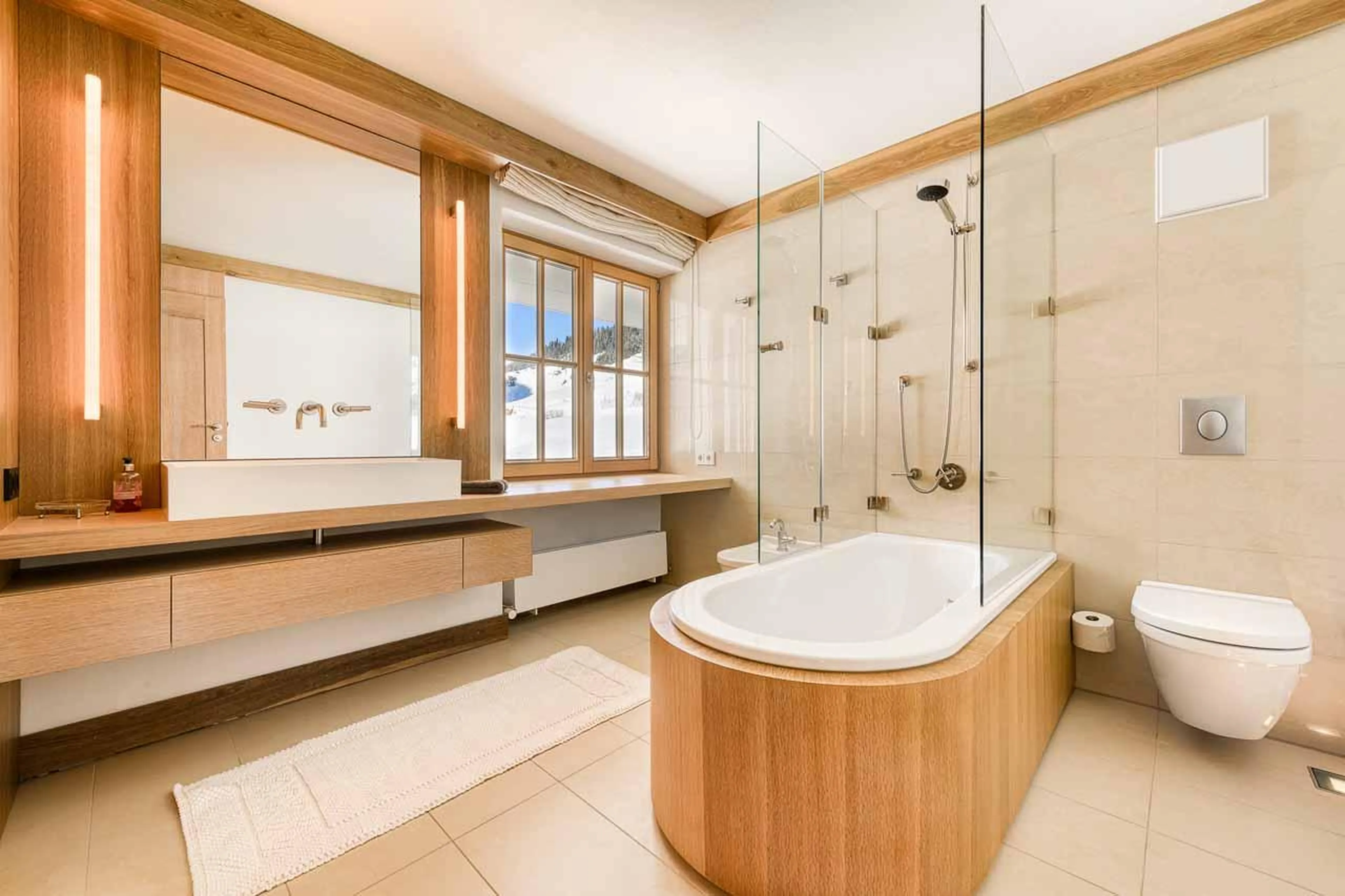 Bathroom two at Chalet Lilly in Zug