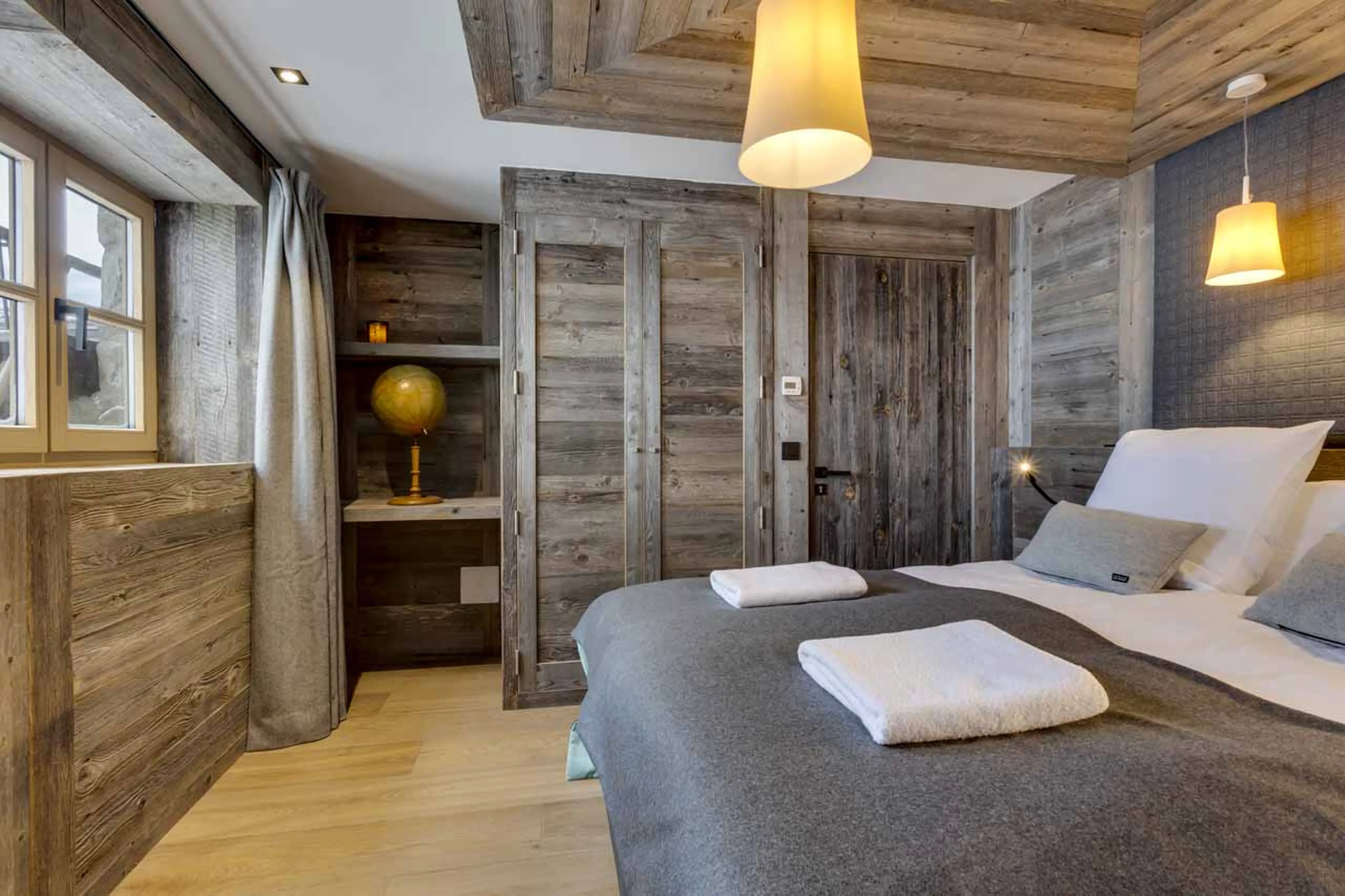 Bedroom 4 at Chalet Loup in Val d'Isere