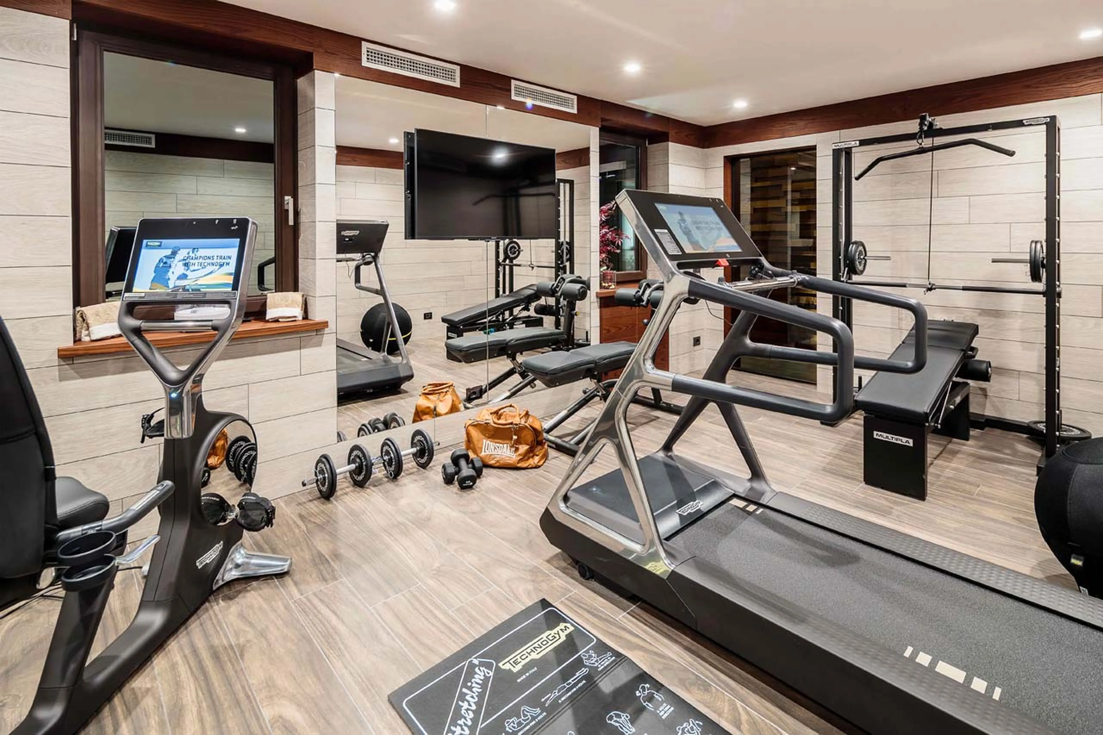Fitness area at Chalet LV | 02 in Cortina