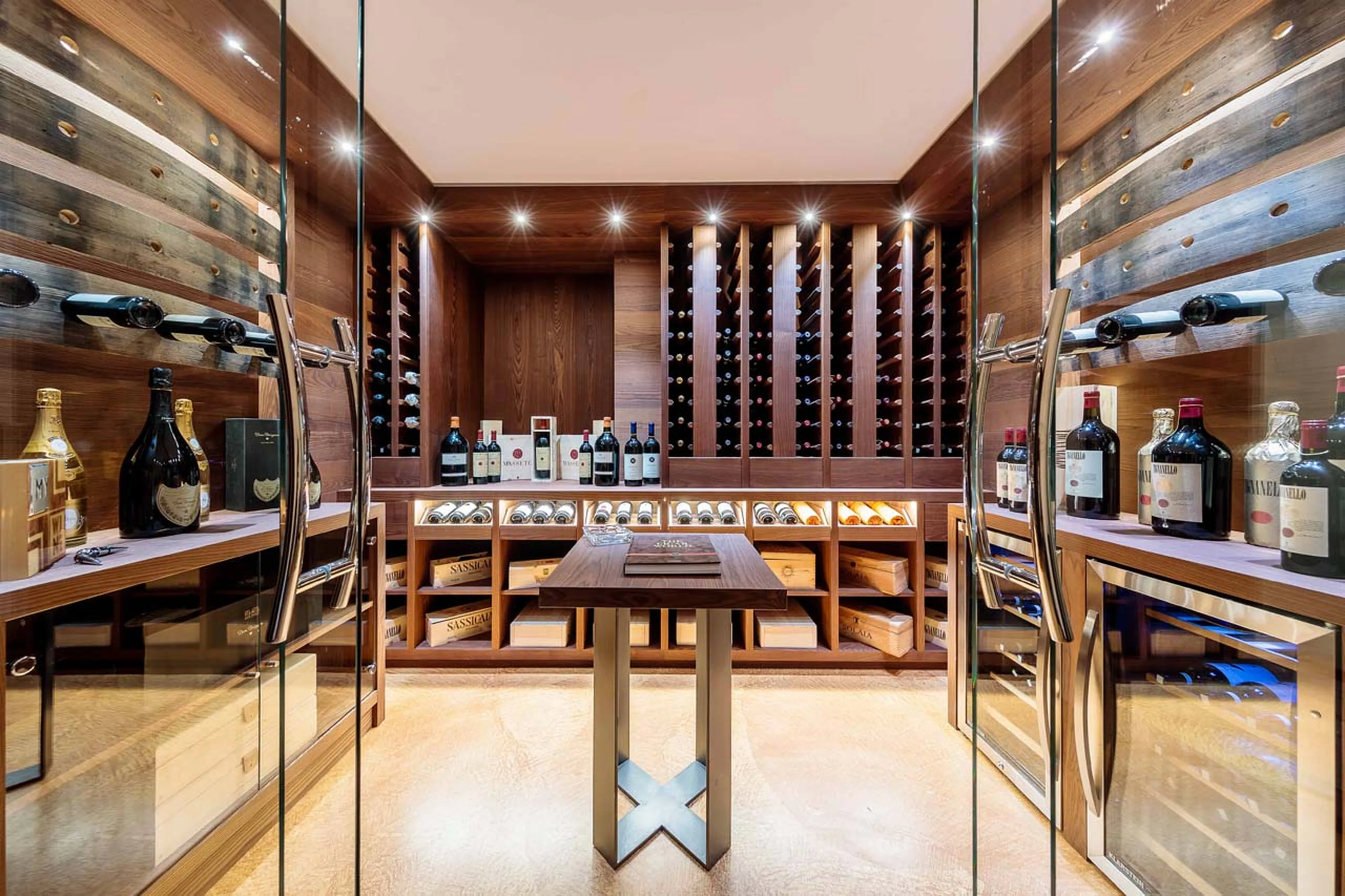 Wine cellar at Chalet LV | 02 in Cortina