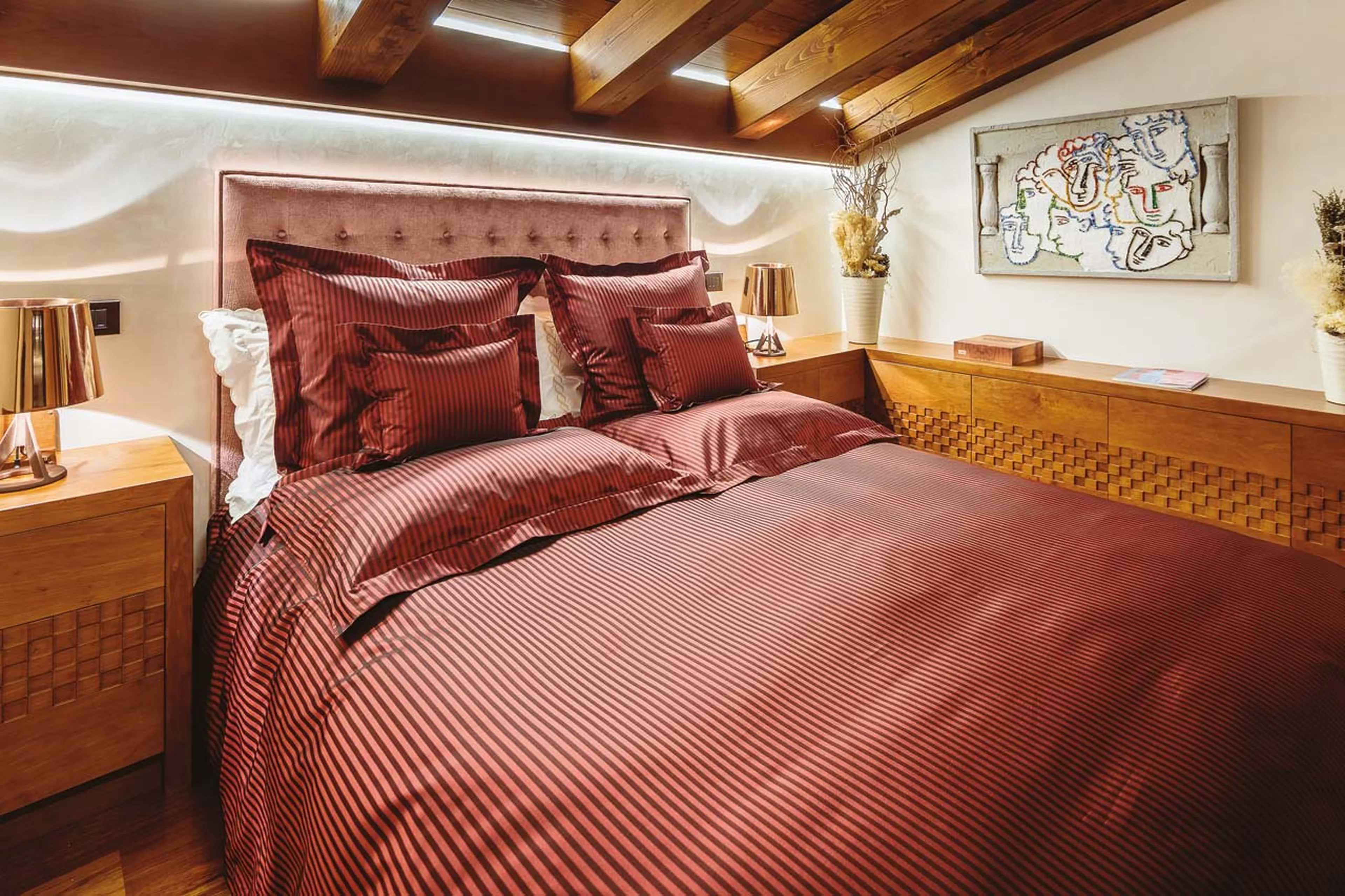 Bedroom two at Chalet LV | 01 in Cortina